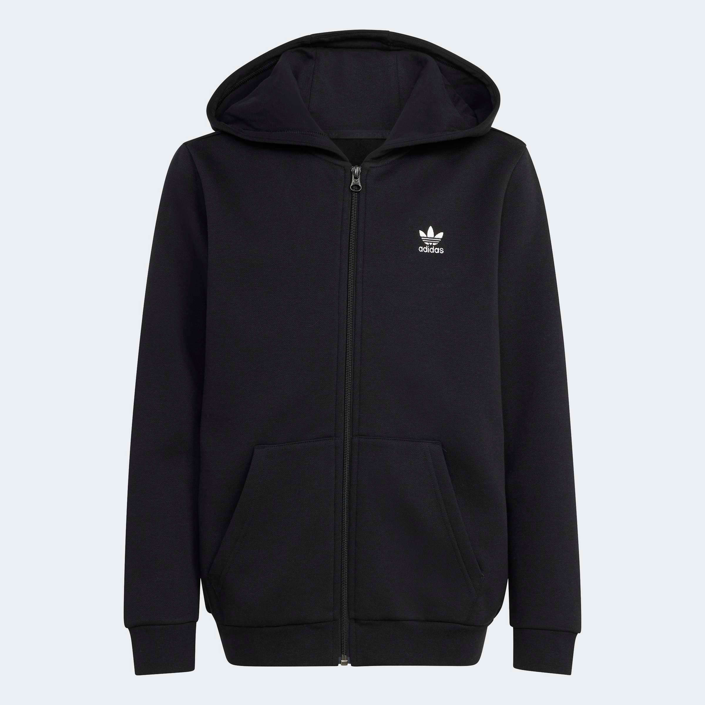 Kapuzensweatshirt LOOSE FULL ZIP AUS FLEECE