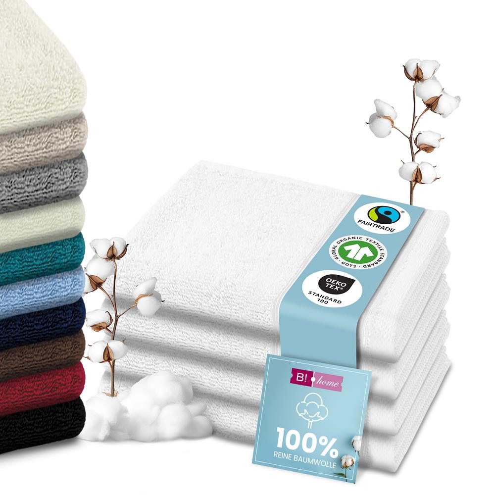 B!HOME Handtücher Set Saunatücher, Duschtücher, Gästehandtücher günstig online kaufen