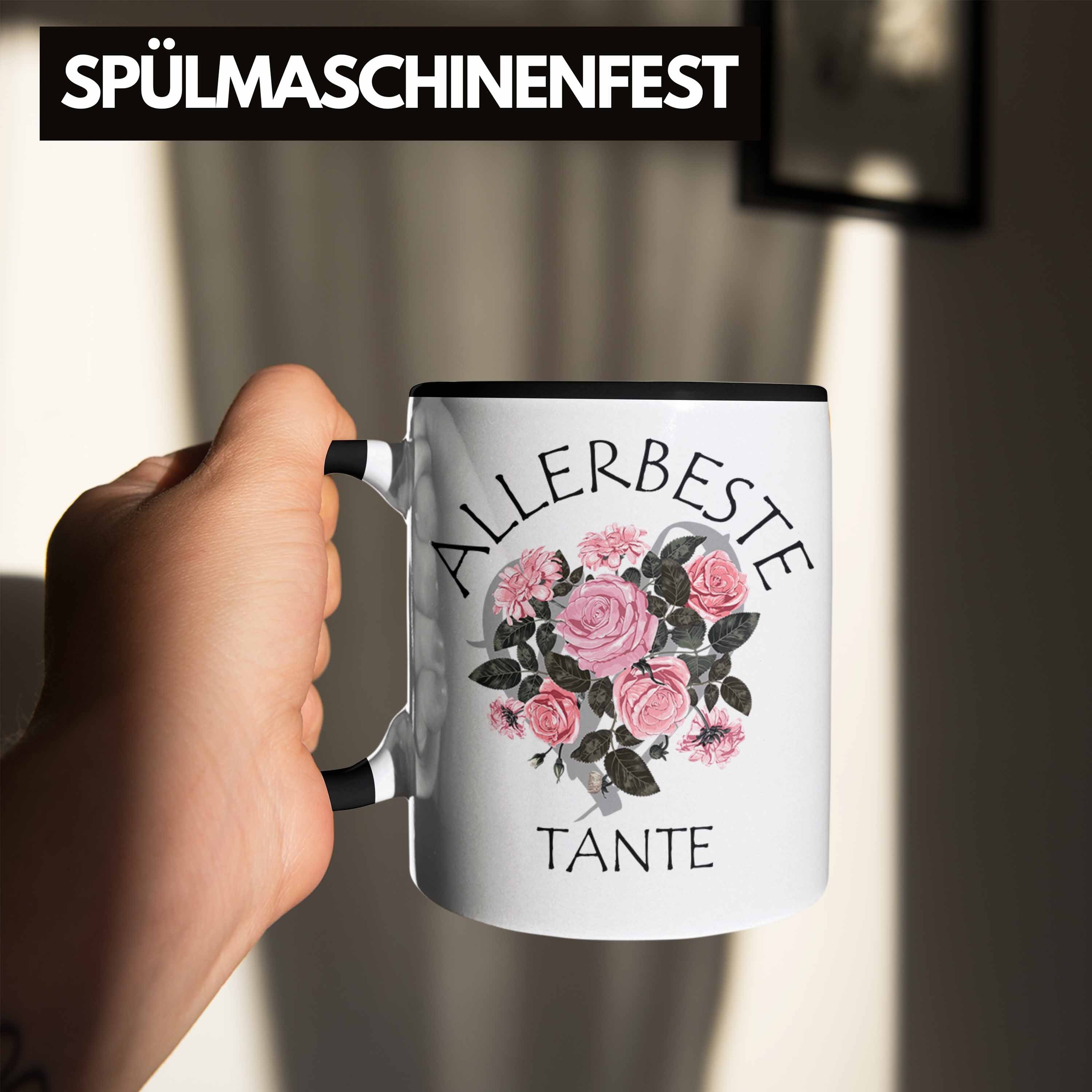 Tasse Tasse Tante - Trendation der Trendation Beste Geburtstag Schwarz Welt Tante für Geschenk Beste Kaffeetasse Geschenkidee