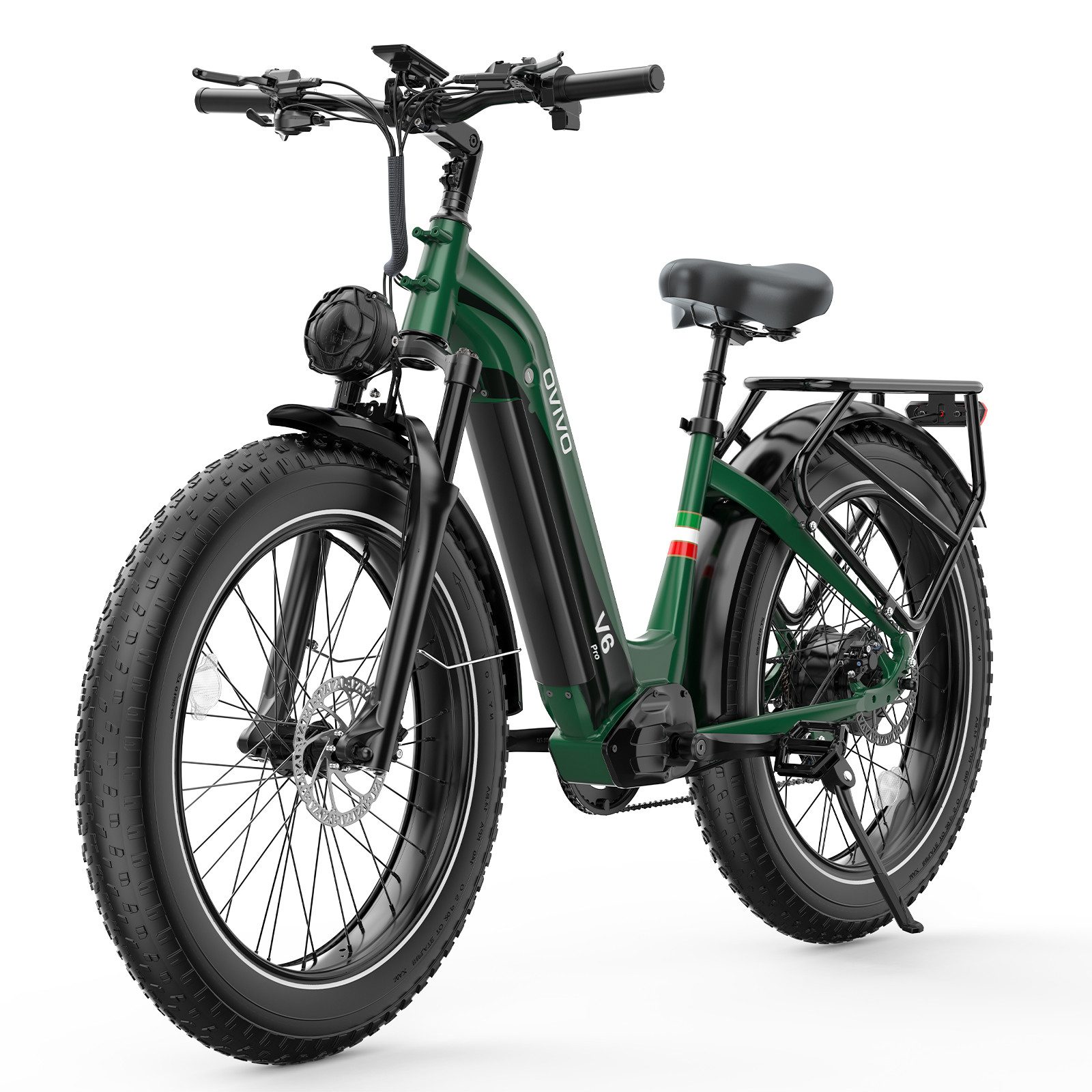 DOTMALL E-Bike Mountainbike V6 Pro 26zoll Elektrofahrrad 8 Gang Shimano, 250W motor,960Wh akku, Heckmotor, 960 Wh