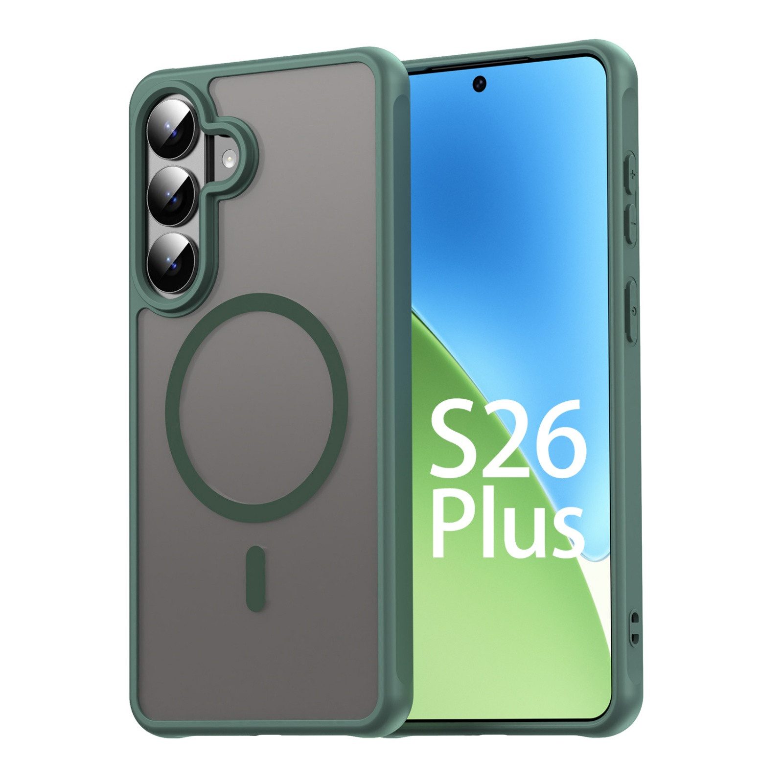 betterfon Handyhülle für Samsung Galaxy Serie Schutzhülle Magnet Case Hülle magnetisch, Magnetisches Laden, mattes Design, kratzfest & stoßfest verarbeitet