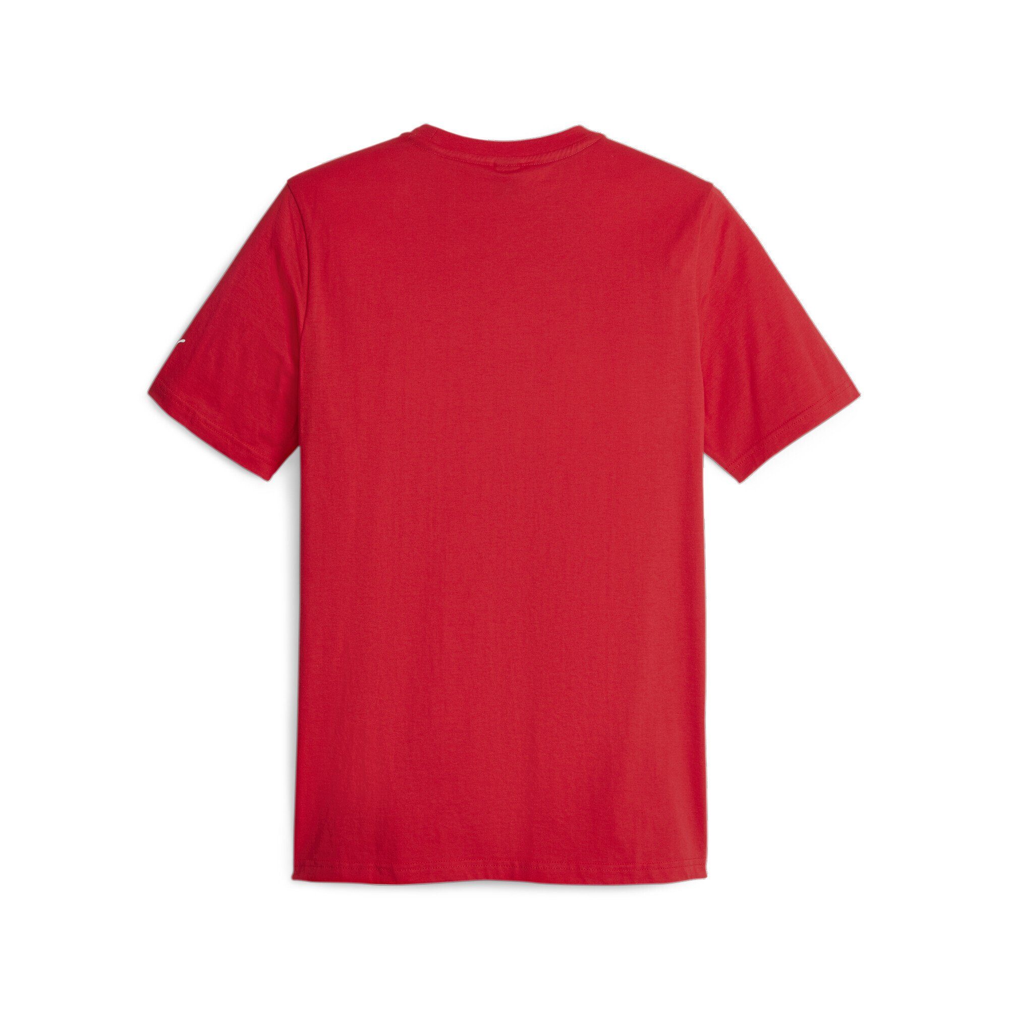 PUMA T-Shirt Scuderia Corsa T-Shirt Rosso Herren Motorsport Ferrari Red