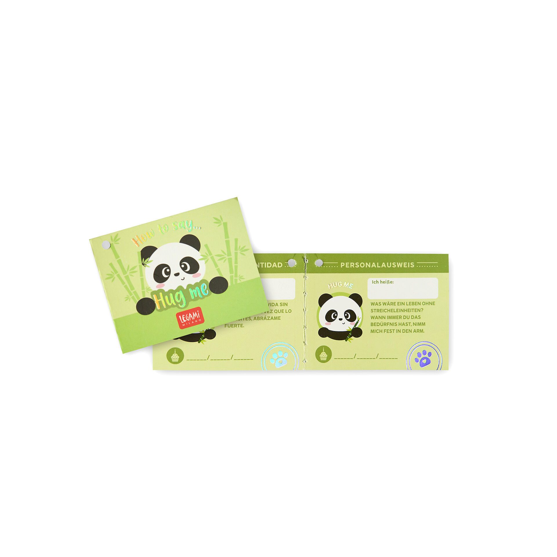 Legami Dekokissen LEGAMI Plüschtier Super Soft Mini PANDA