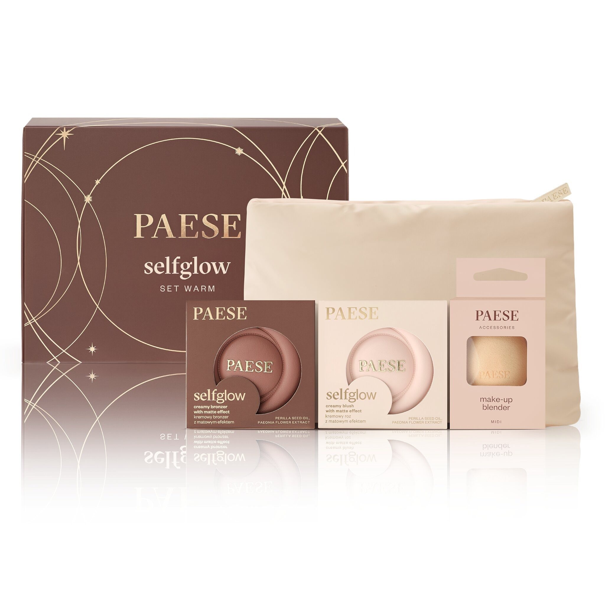 Paese Schmink-Set Paese Selfglow Warmes Weihnachtsset