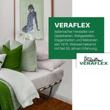 Veraflex Klappbett Veraflex Klappbett mit Matratze Luxor 80x190cm, Gästebett, Klappbar