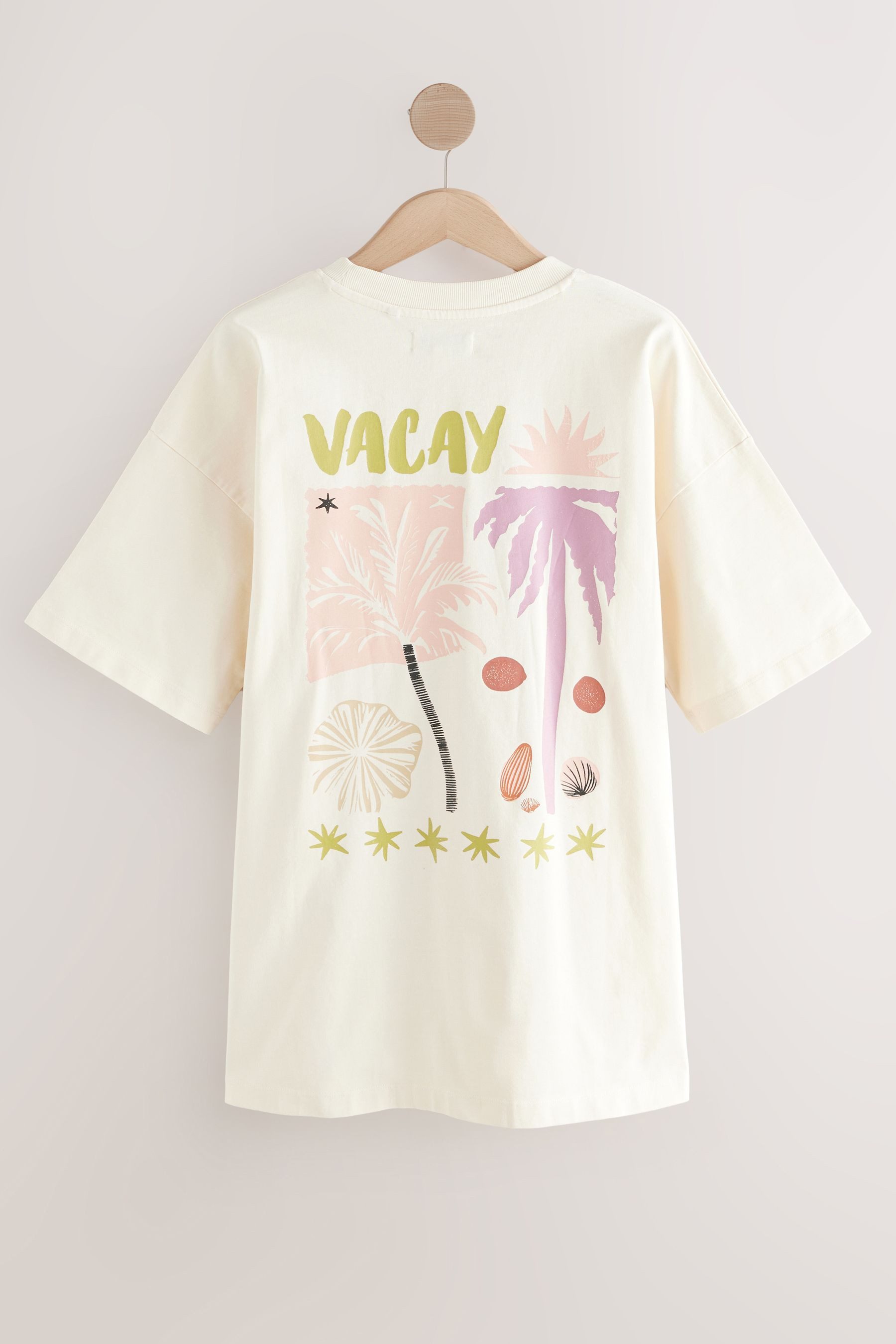 Next Strandshirt Strand-T-Shirt mit Grafik-Print (1-tlg) günstig online kaufen
