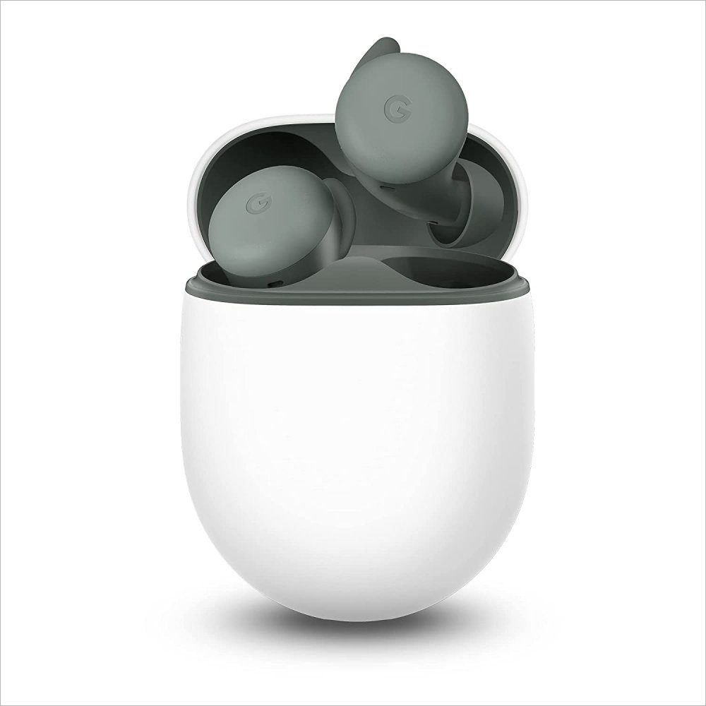 Google Pixel Buds A-Series - Headset - dark olive Kopfhörer (Rauschunterdrückung)