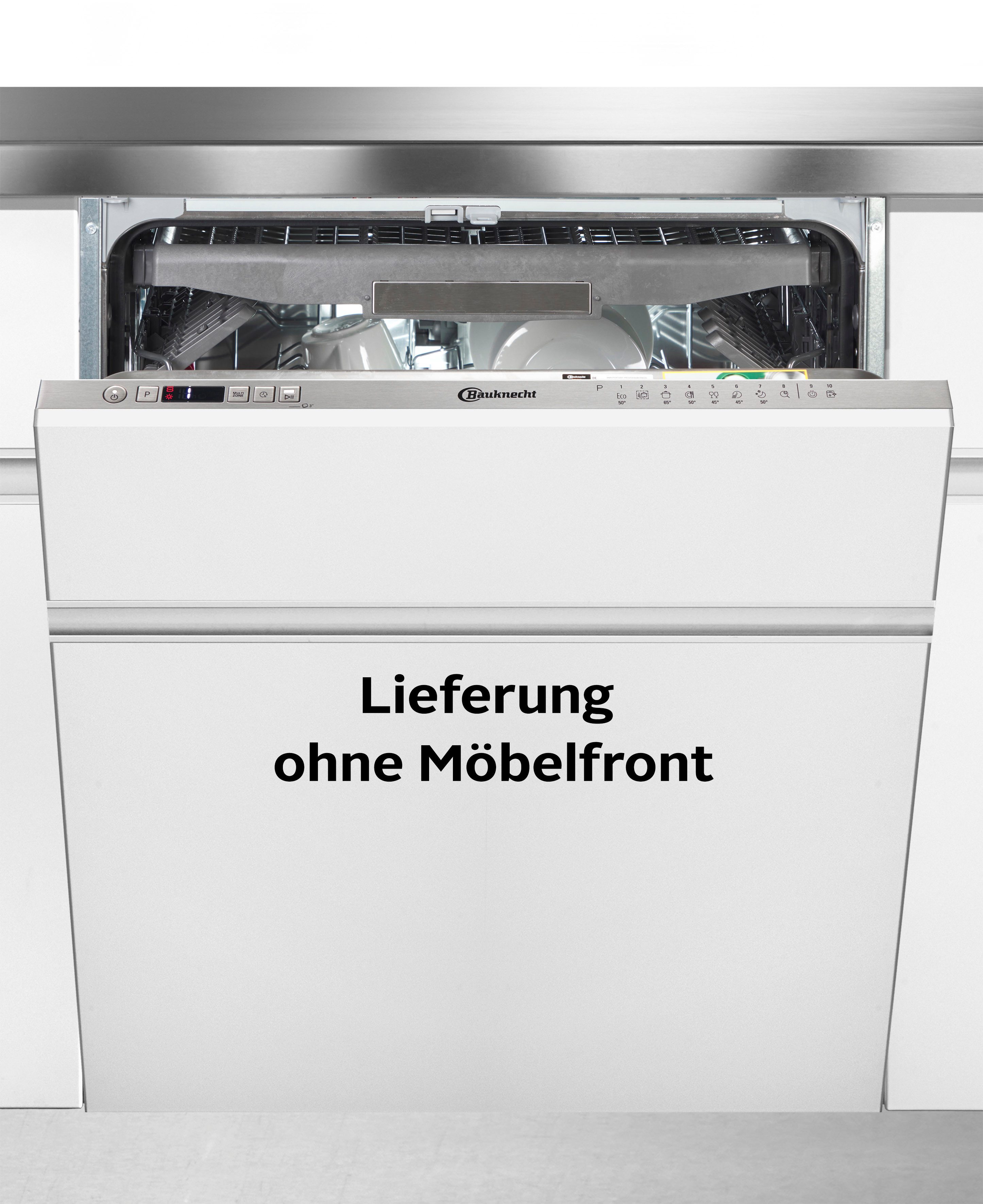BAUKNECHT vollintegrierbarer Geschirrspüler BKSV1 IAN, ActiveDry – automatische Türöffnung für perfekt getrocknetes Geschirr