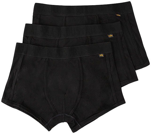 Alpha Industries Boxer AI Tape Underwear 3 Pack (Packung, 3-St) all black