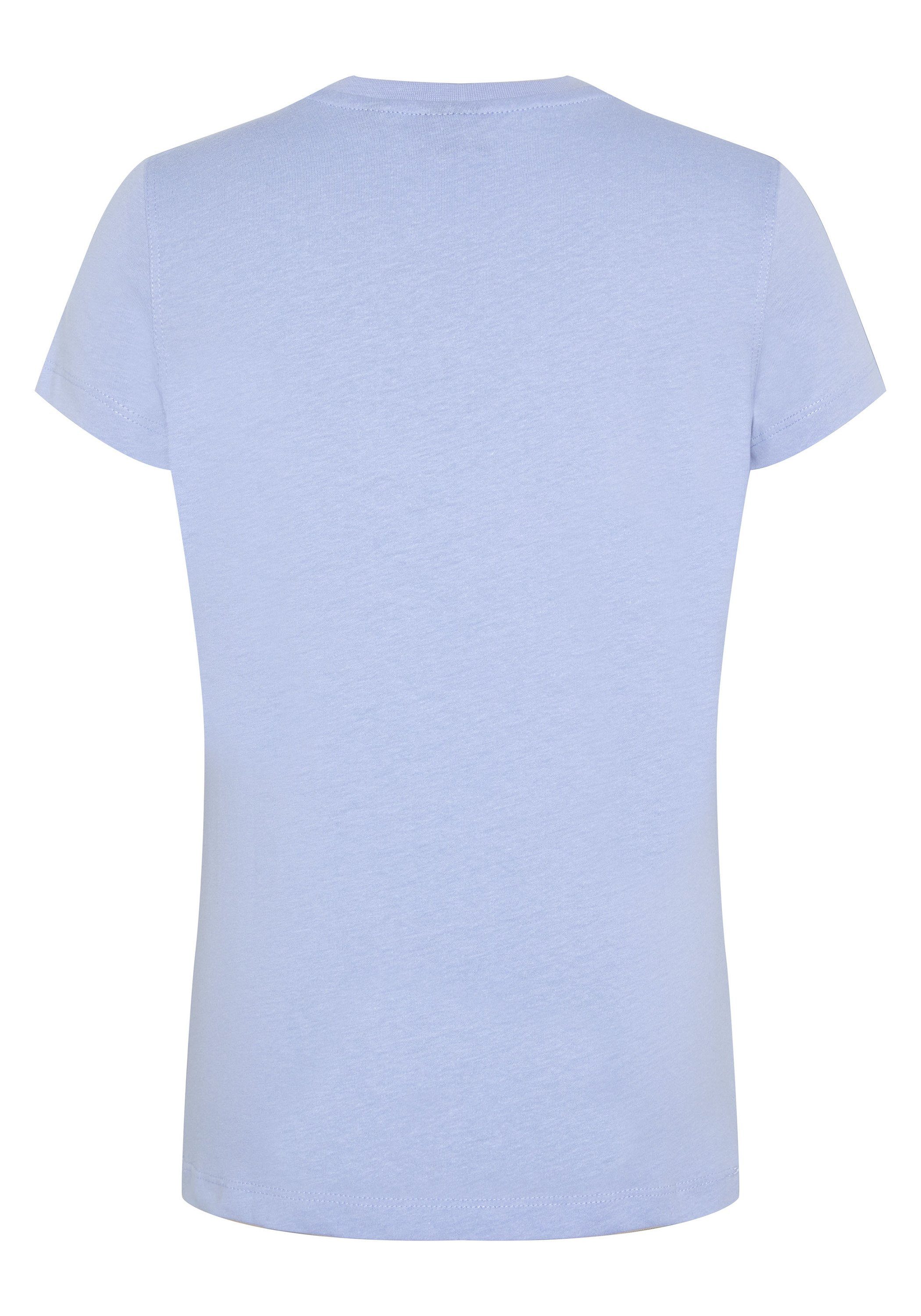 Blue Sylt Logodesign 16-3922 Print-Shirt Polo mit floralem Brunnera