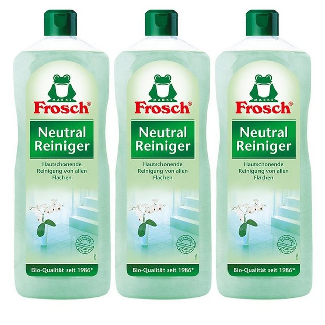 FROSCH 3x Frosch Neutral Reiniger1 Liter Allzweckreiniger
