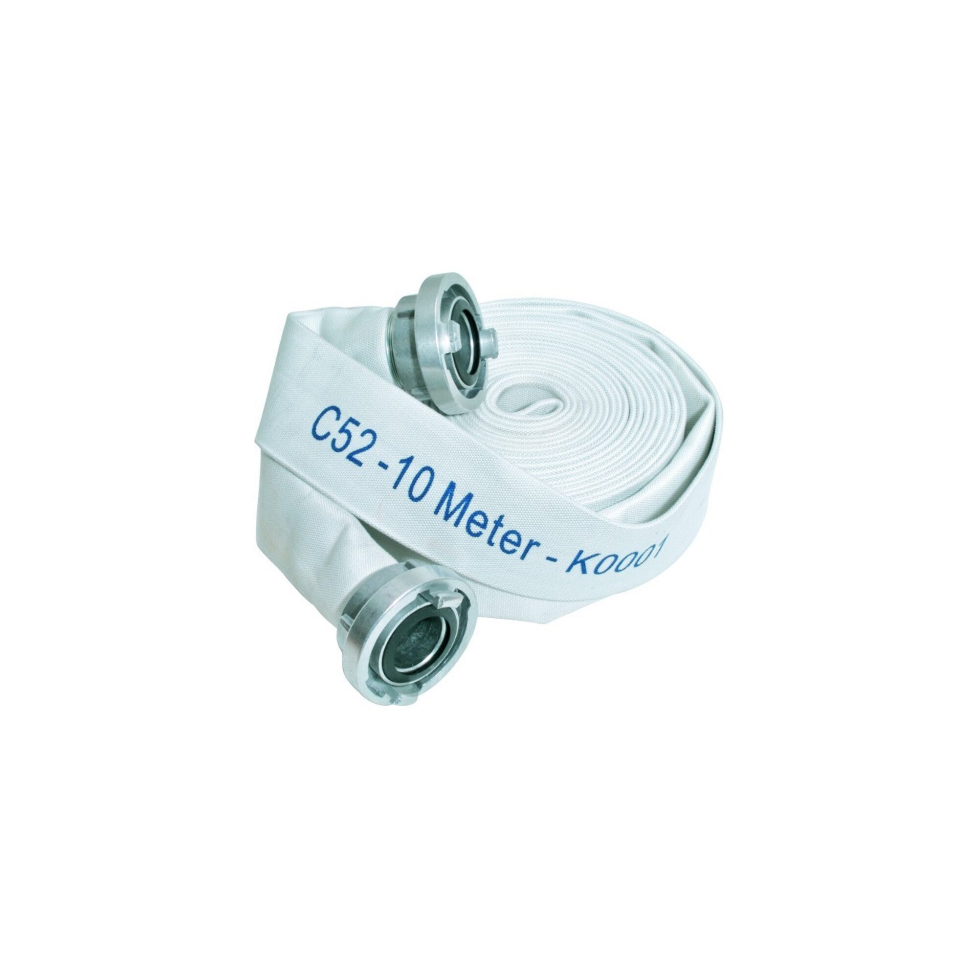 GEKA Pulver-Feuerlöscher GEKA Bauflachschlauch Storz m. C-Kupplung, 52mm 10m