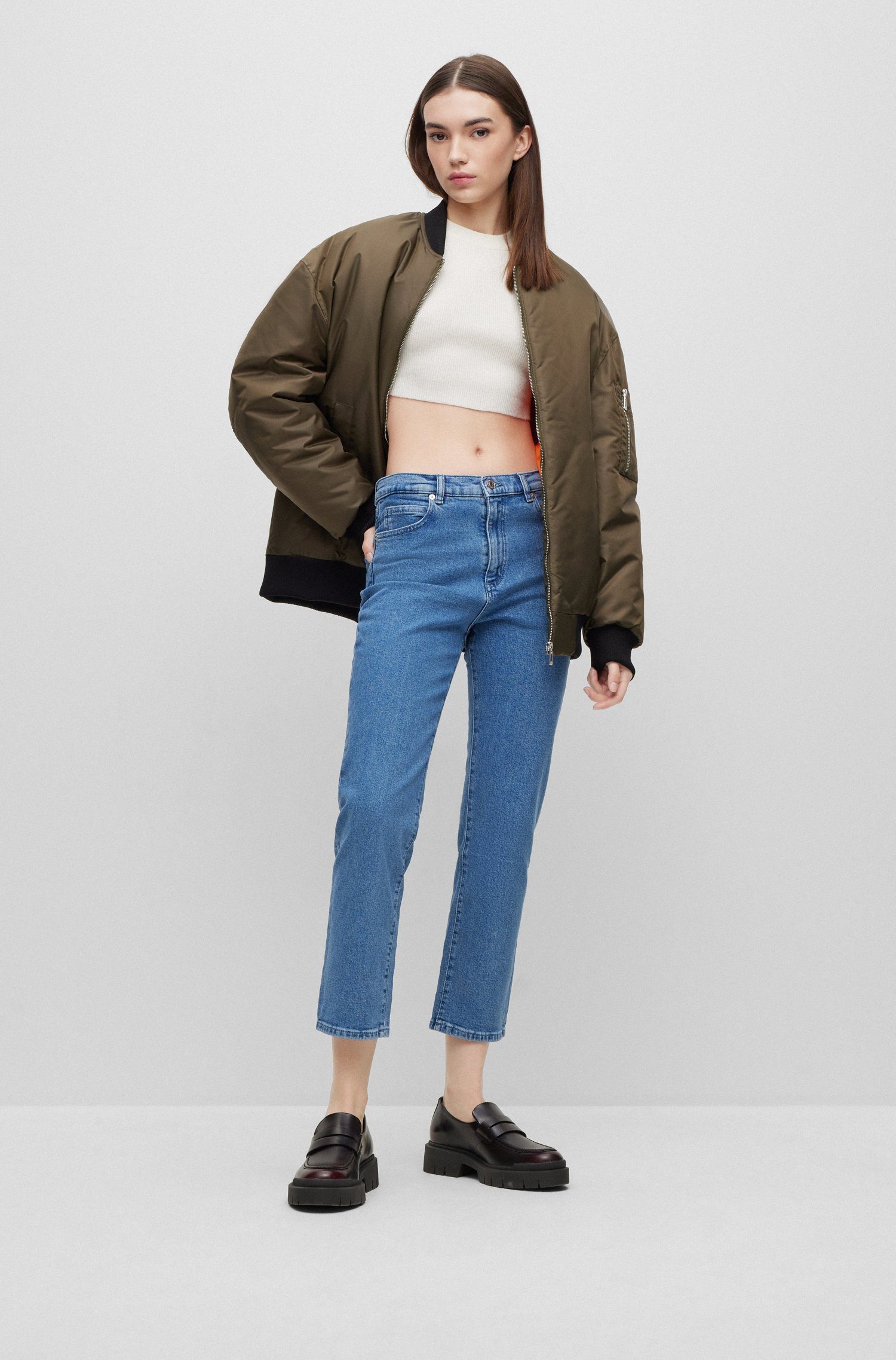 HUGO 5-Pocket-Jeans 935 aus Stretch-Denim (1-tlg)