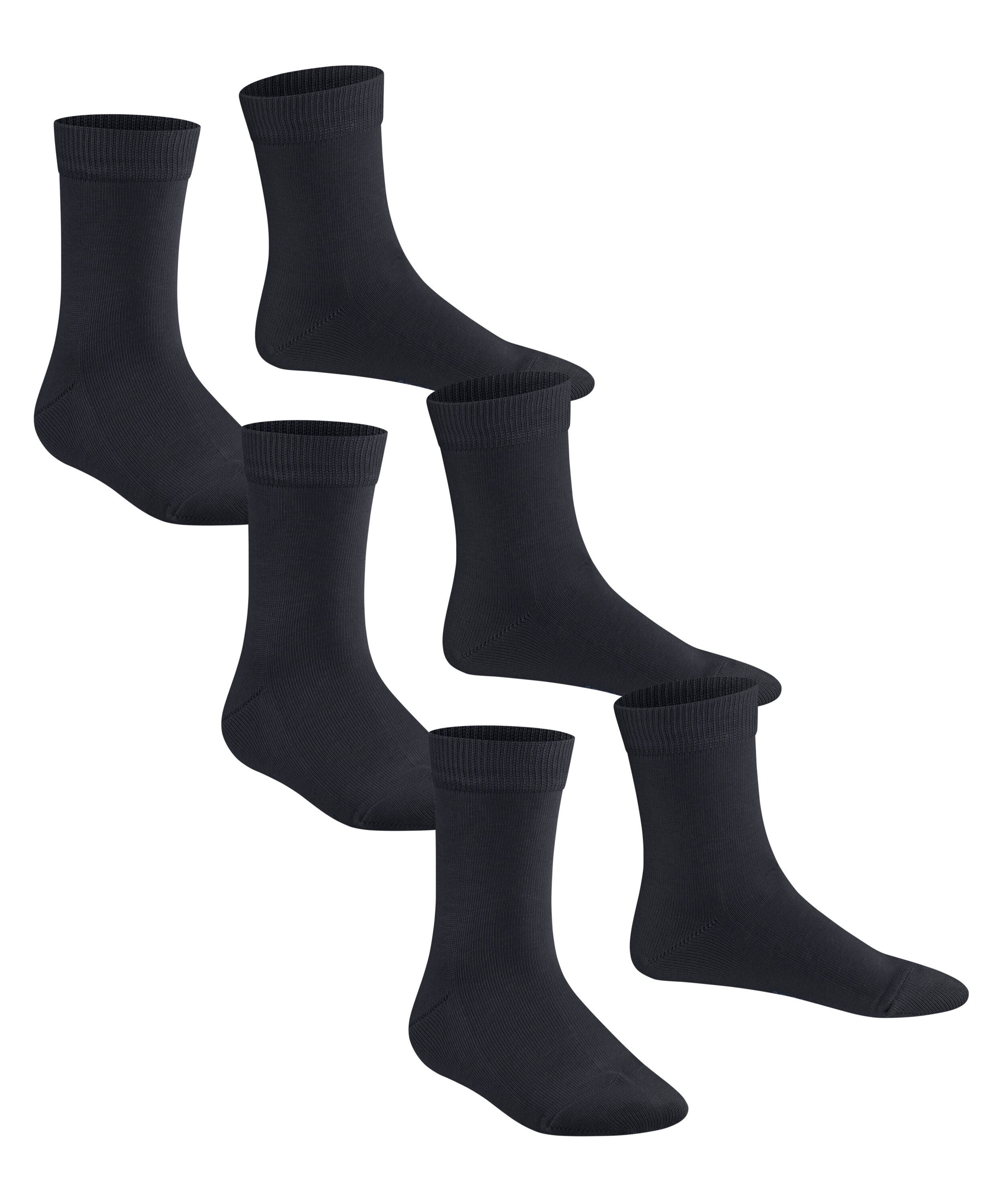 FALKE Socken Family (3-Paar, 3er Pack) mit Baumwolle, atmungsaktiv