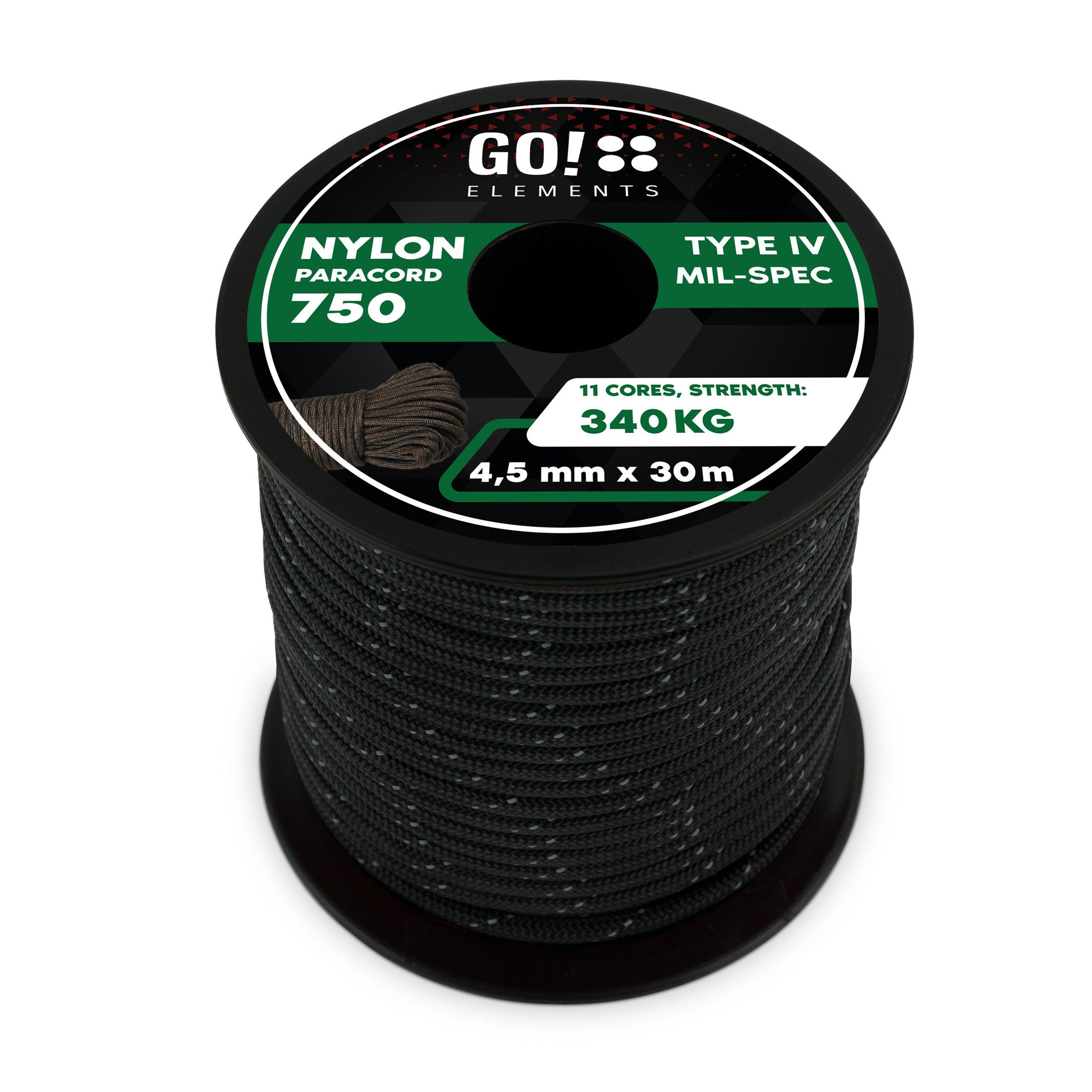 GO!elements Paracord 750 - 4,5mm Seil günstig online kaufen