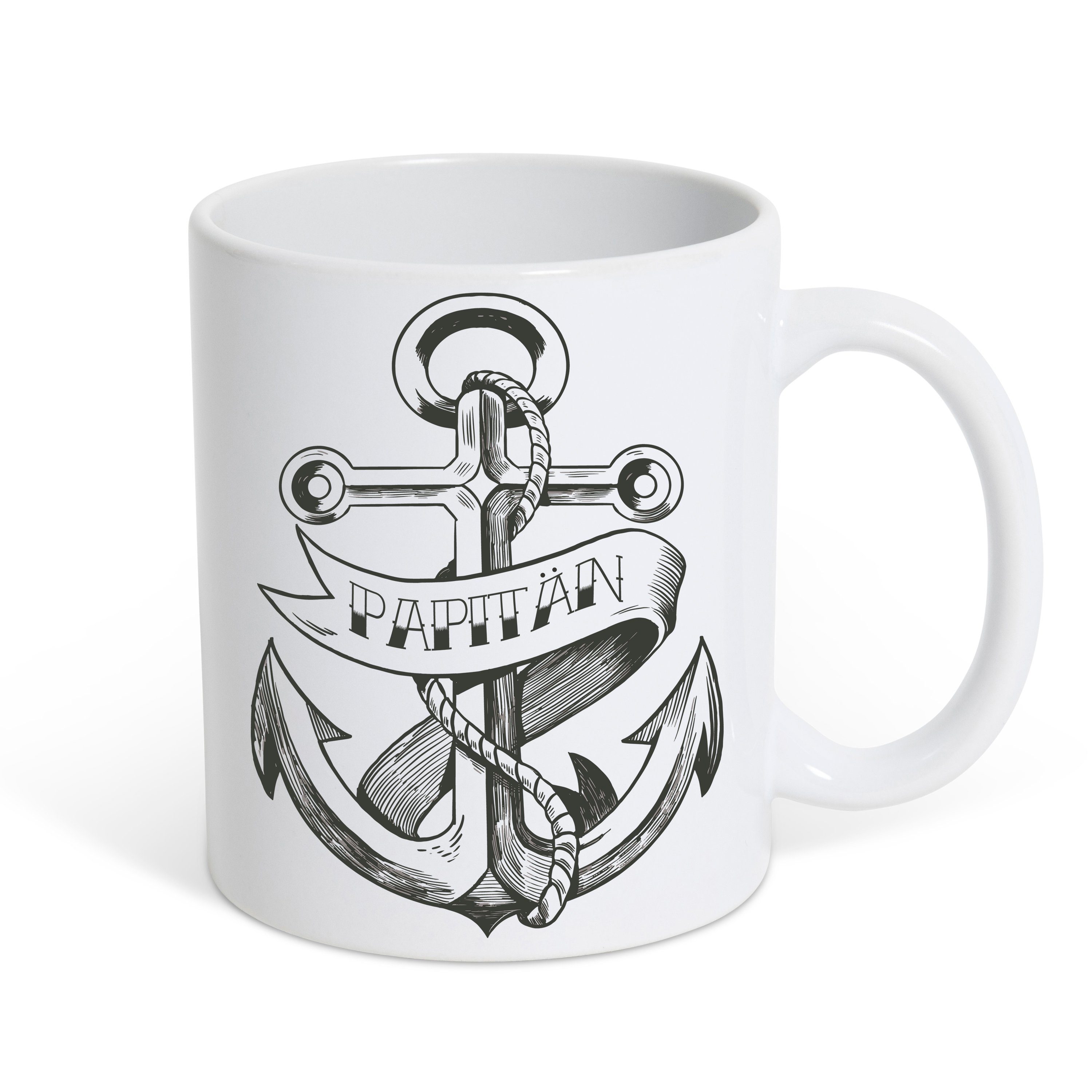 Tasse Papitän Kaffeetasse Geschenk