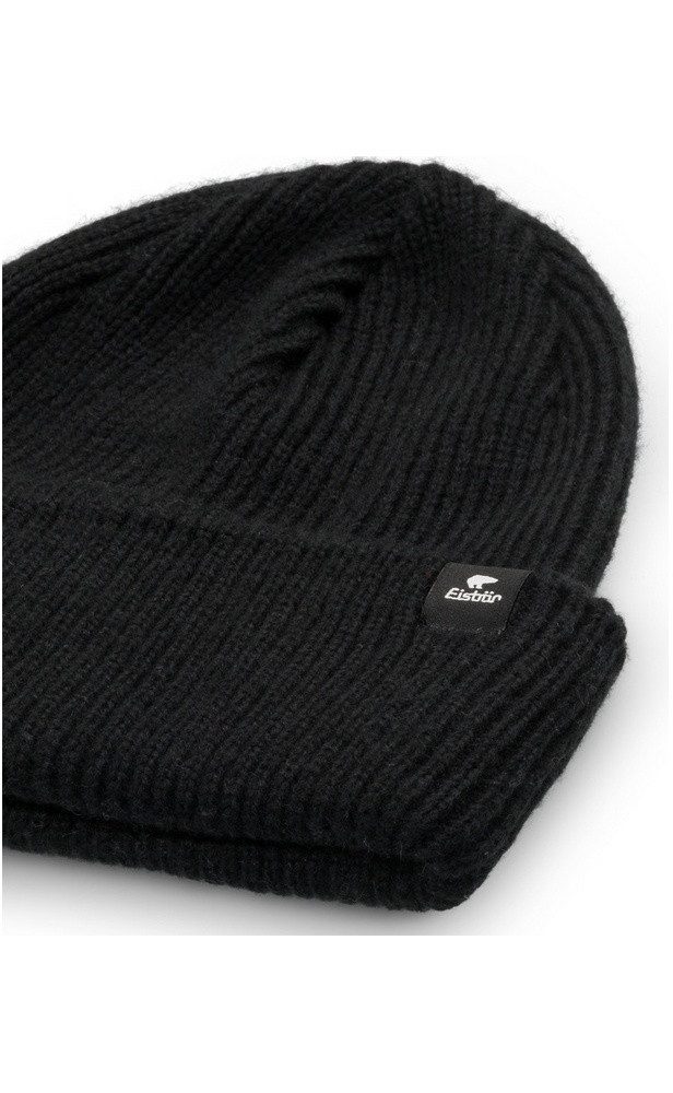 Eisbär Beanie Salma 2.0 - Merinomix, Rippstruktur - schwarz - 1 Stück günstig online kaufen