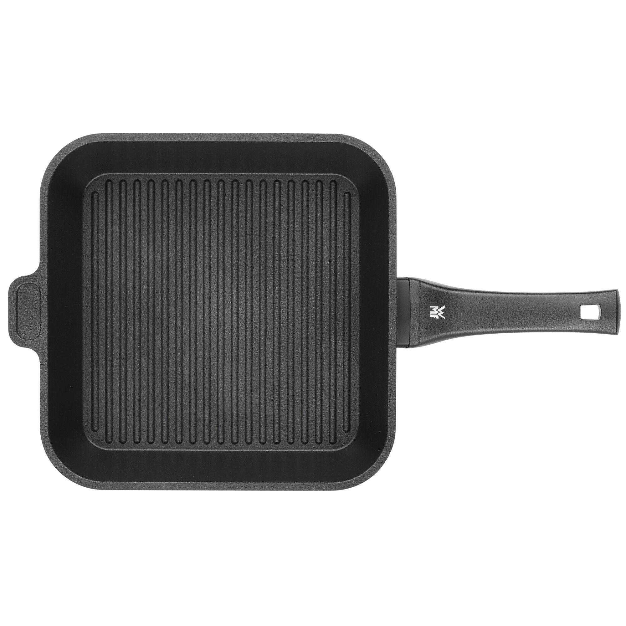 WMF Grillpfanne PermaDur Premium Grillpfanne, 28 x 28 cm, Aluminiumguss (1-tlg., 1x Grillpfanne beschichtet (28 x 28 x 5,5 cm), - optimal für Herdplatten mit Ø 22 cm