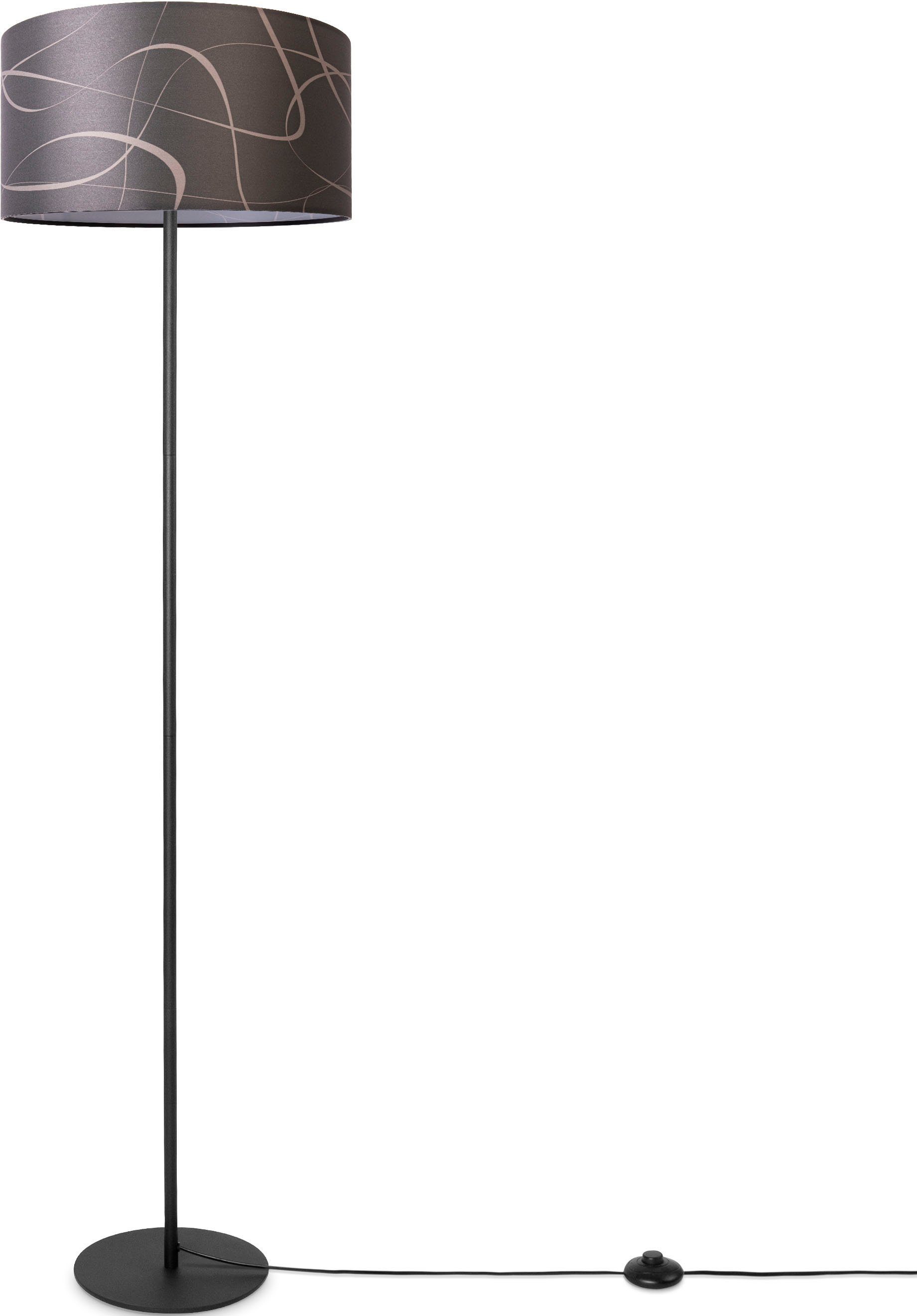 Paco Home Stehlampe Mit ohne Lampenschirm Uni Luca Tribal, Dreibein Modern E27 Stehlampe Leuchtmittel, Stoff Abstrakt