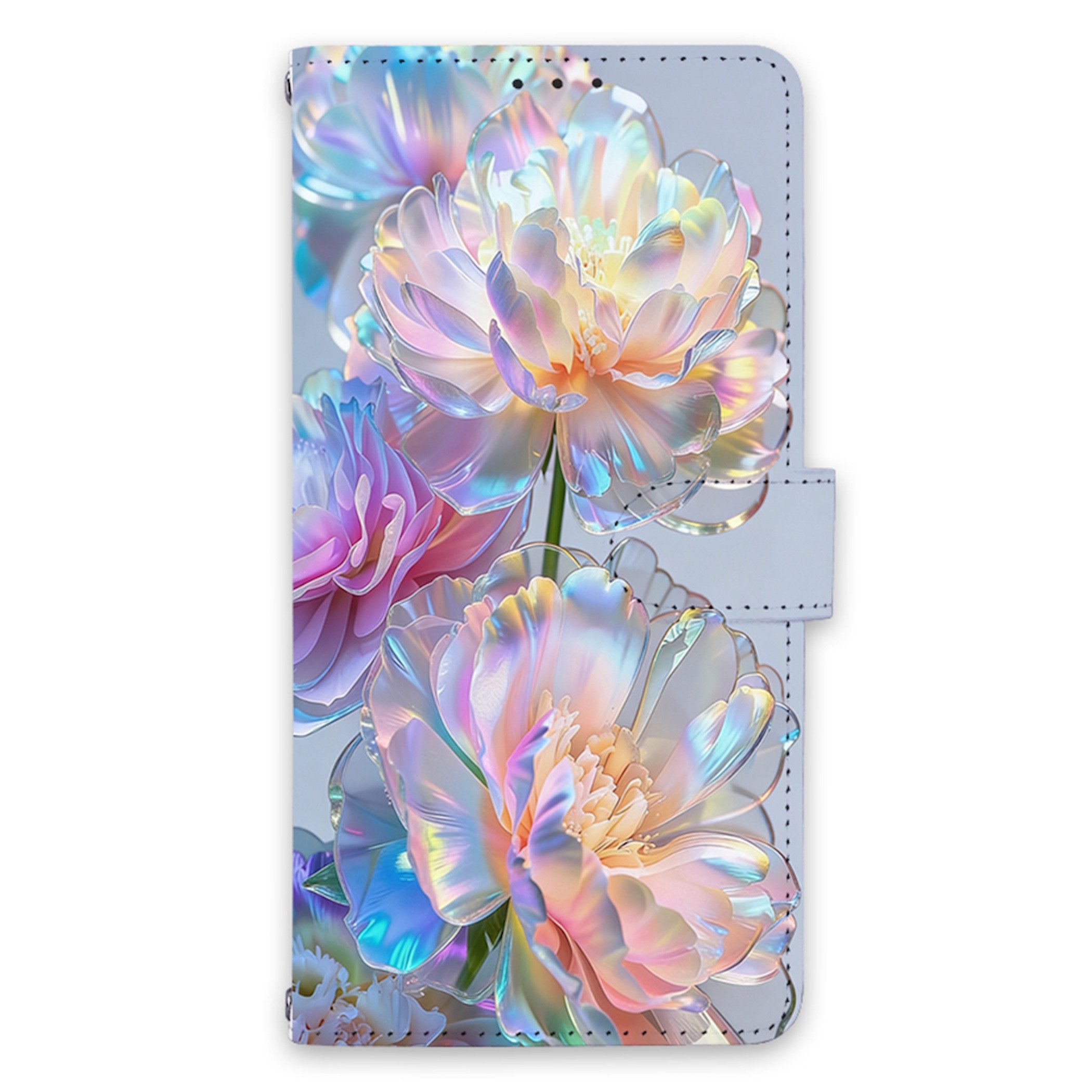 Wigento Handyhülle Klapphülle Kunstleder Tasche Samsung Galaxy A18 / A17 4G / 5G Motiv 5 6,7 Zoll, Kartenfach, Standfunktion