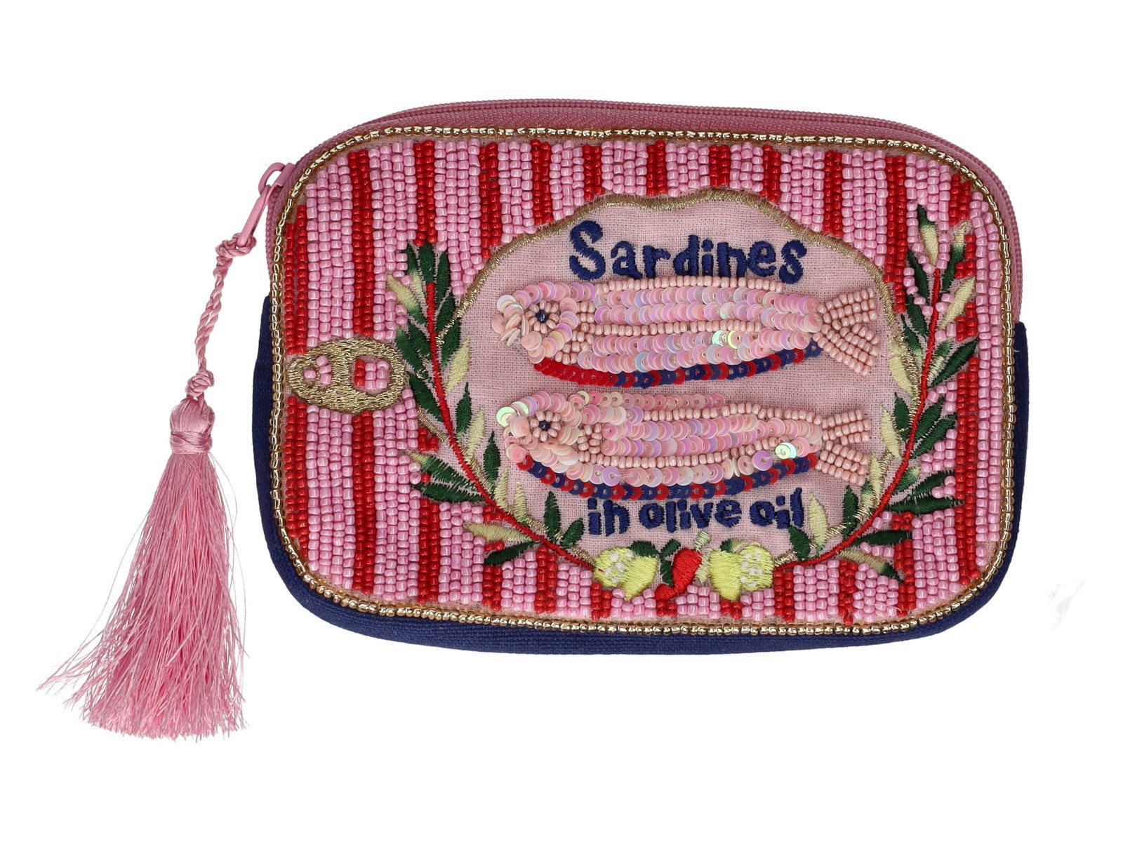 Giftcompany Kosmetiktasche Elodie Kosmetiktasche S Sardines rosa 14,5cm