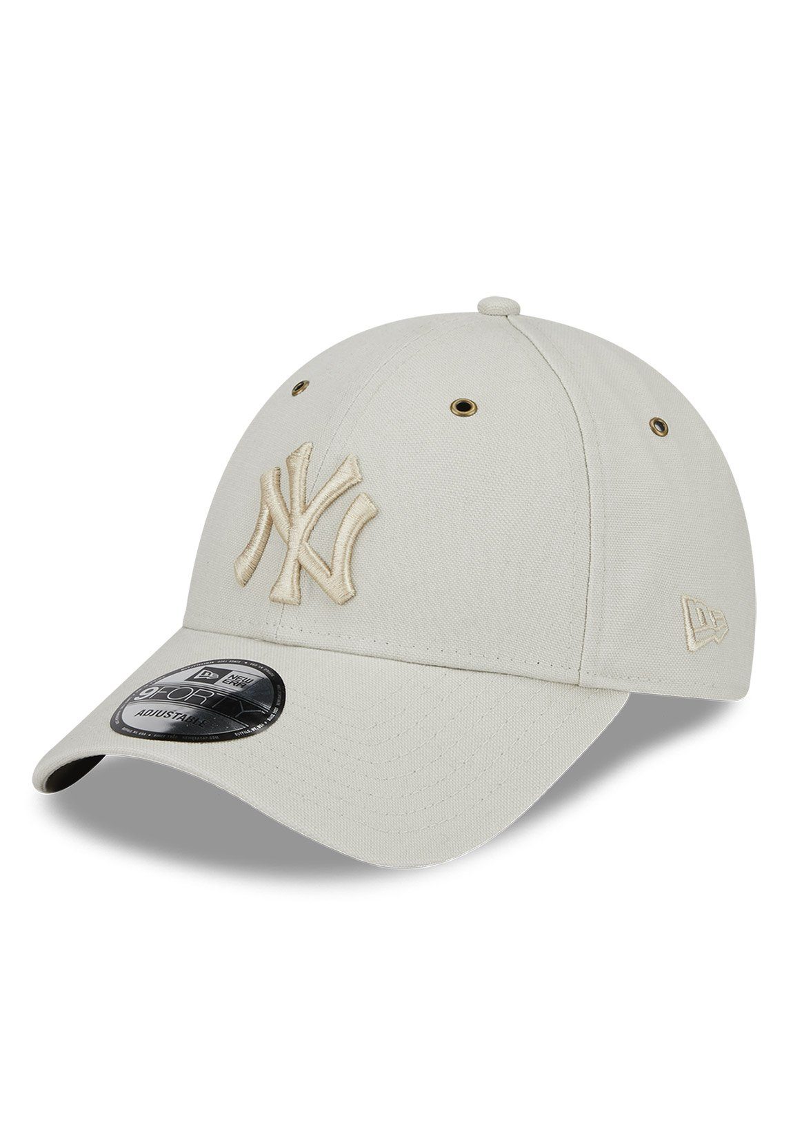 New Era Baseball Cap New Era Washed Canvas 9Forty Adjustable Cap NY YANKEES Beige