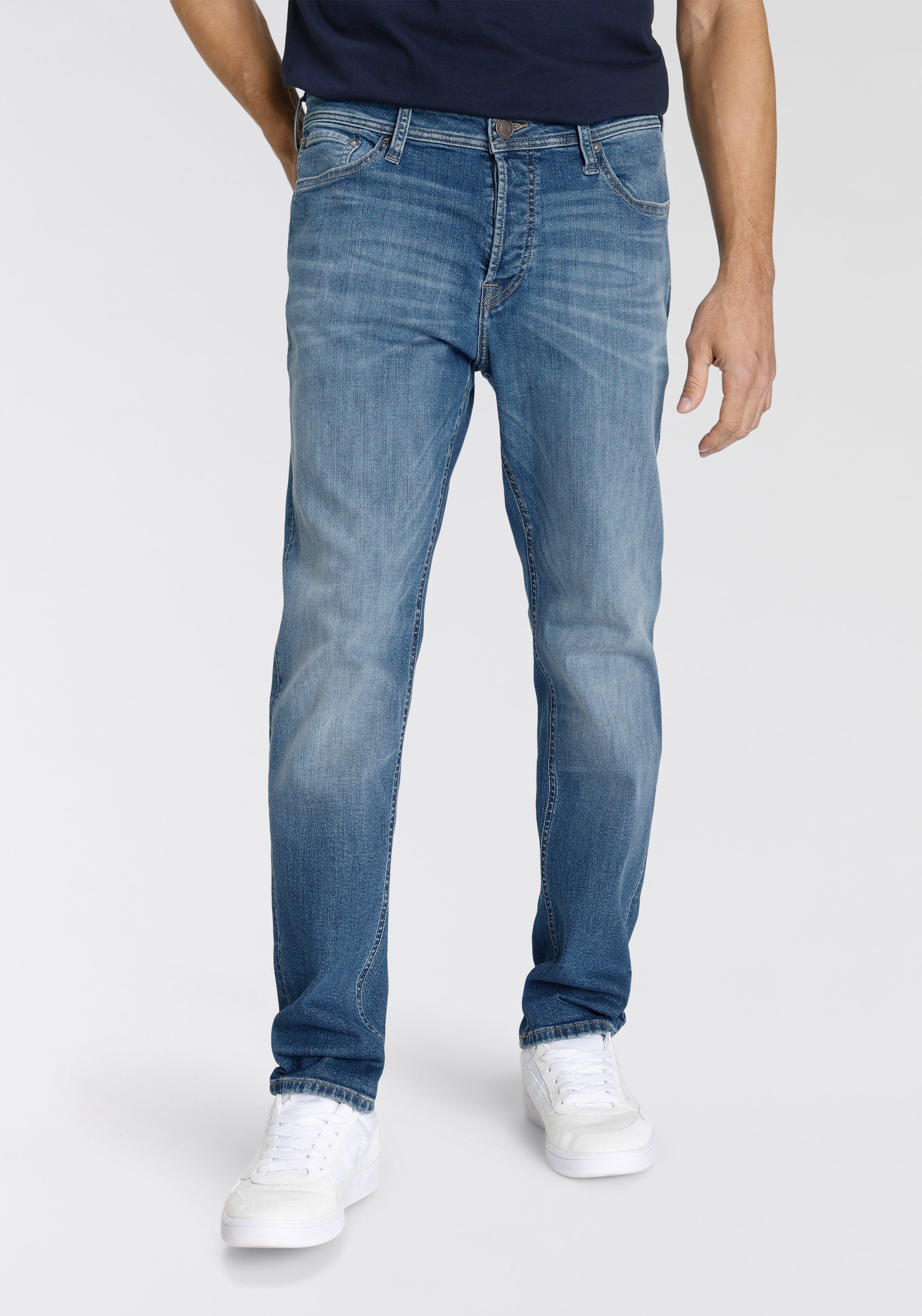 Jack & Jones Slim-fit-Jeans JJ JJITIM JJORIGINAL AGI 116 midblue denim