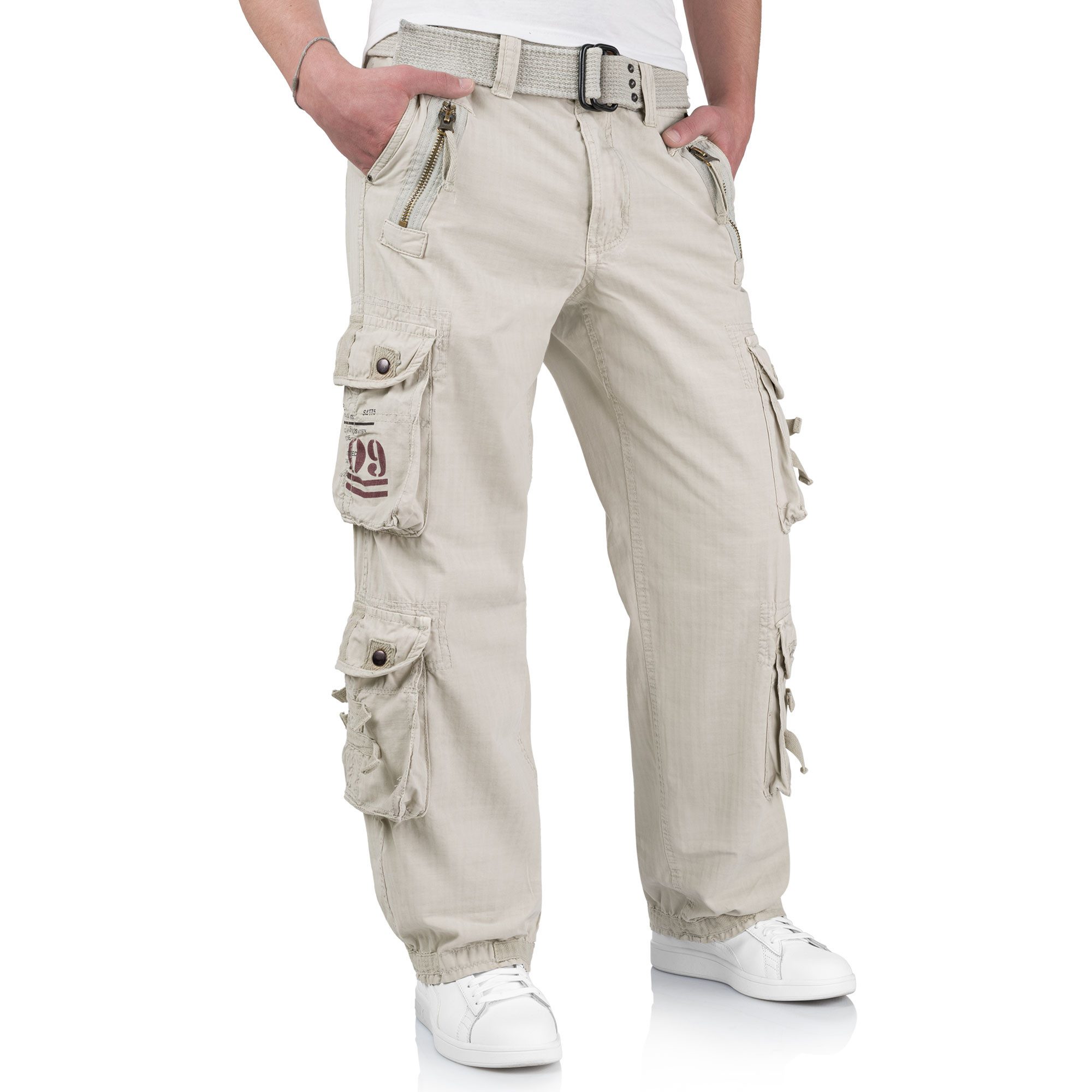Trooper Cargohose Herren Traveler Cargo Vintage Hose Army Outdoor Pants günstig online kaufen