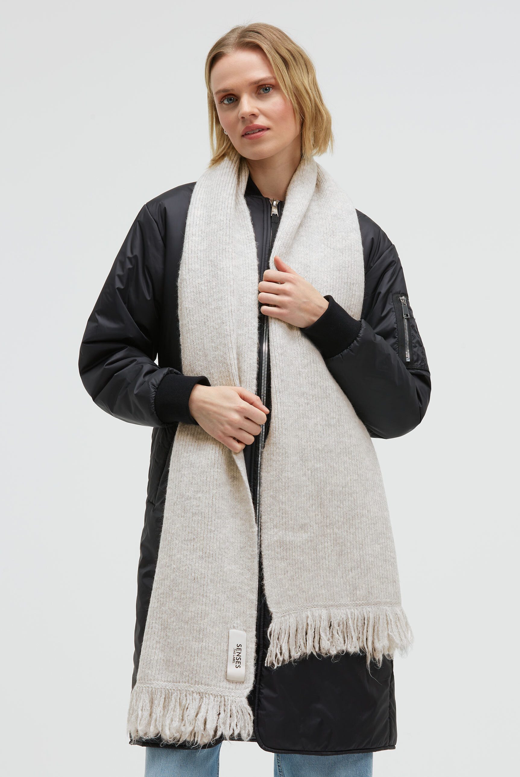SENSES.THE LABEL Strickschal