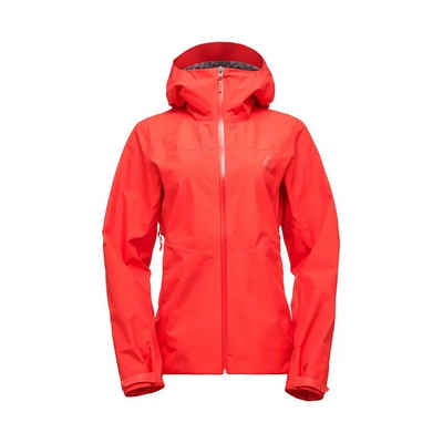 Black Diamond Funktionsjacke LIQUID POINT SHELL Damen Outdoorjacke red