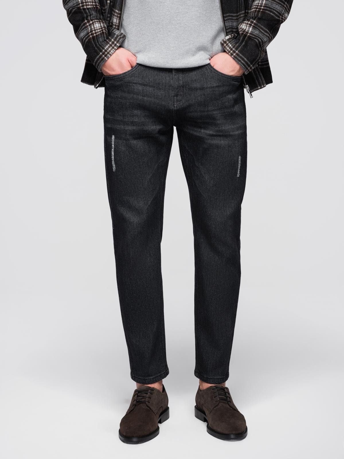Regular-fit-Jeans Jeanshose mit Used-Effekten – REGULAR FIT