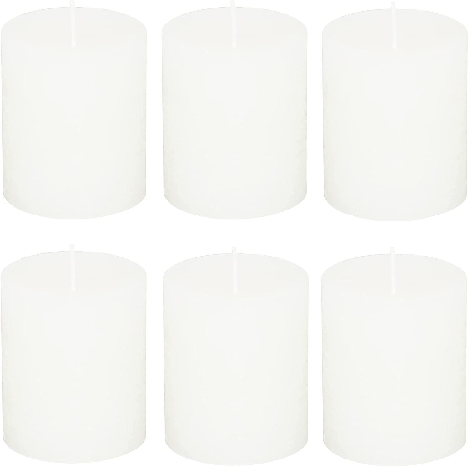 MichaelNoll Stumpenkerze Stumpenkerze Rustic 6er Set - Kerze - Kein Ruß - 30 Std.- 7x8 cm. € 44,95, (€ 7,49 pro 1 Stk).