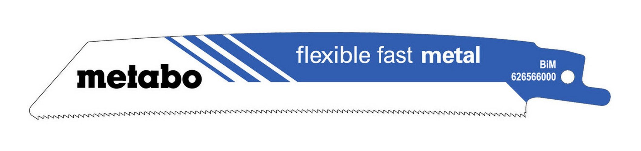 metabo Säbelsägeblatt (5 Stück), Полотна для шабельних пил Metall Serie flexible fast 150 x 1,1 mm / 18 TPI