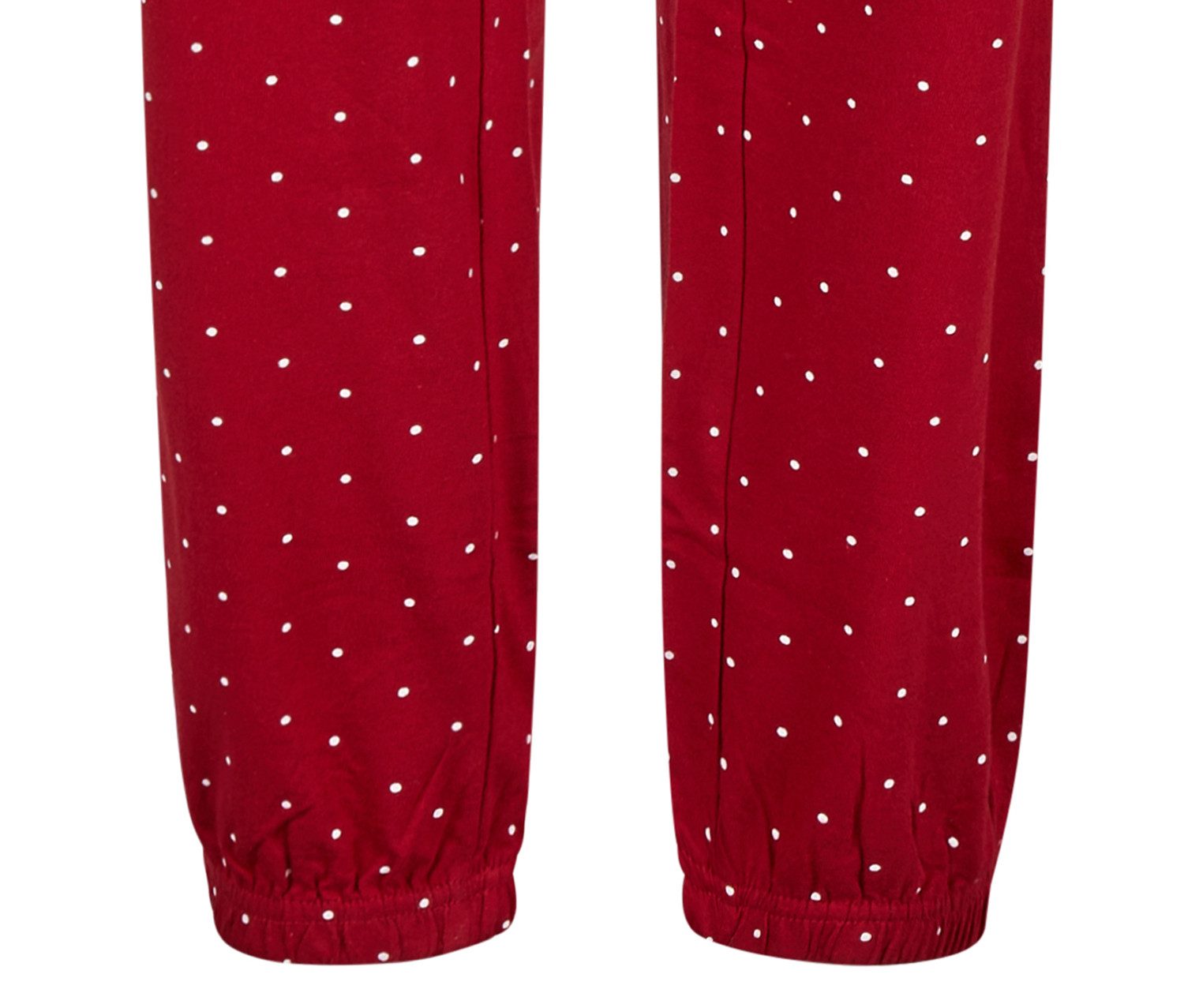 By Louise Schlafanzug Snug Winter (Set, 2 tlg., 2-teilig) Damen Pyjama lang Baumwolle Langarm