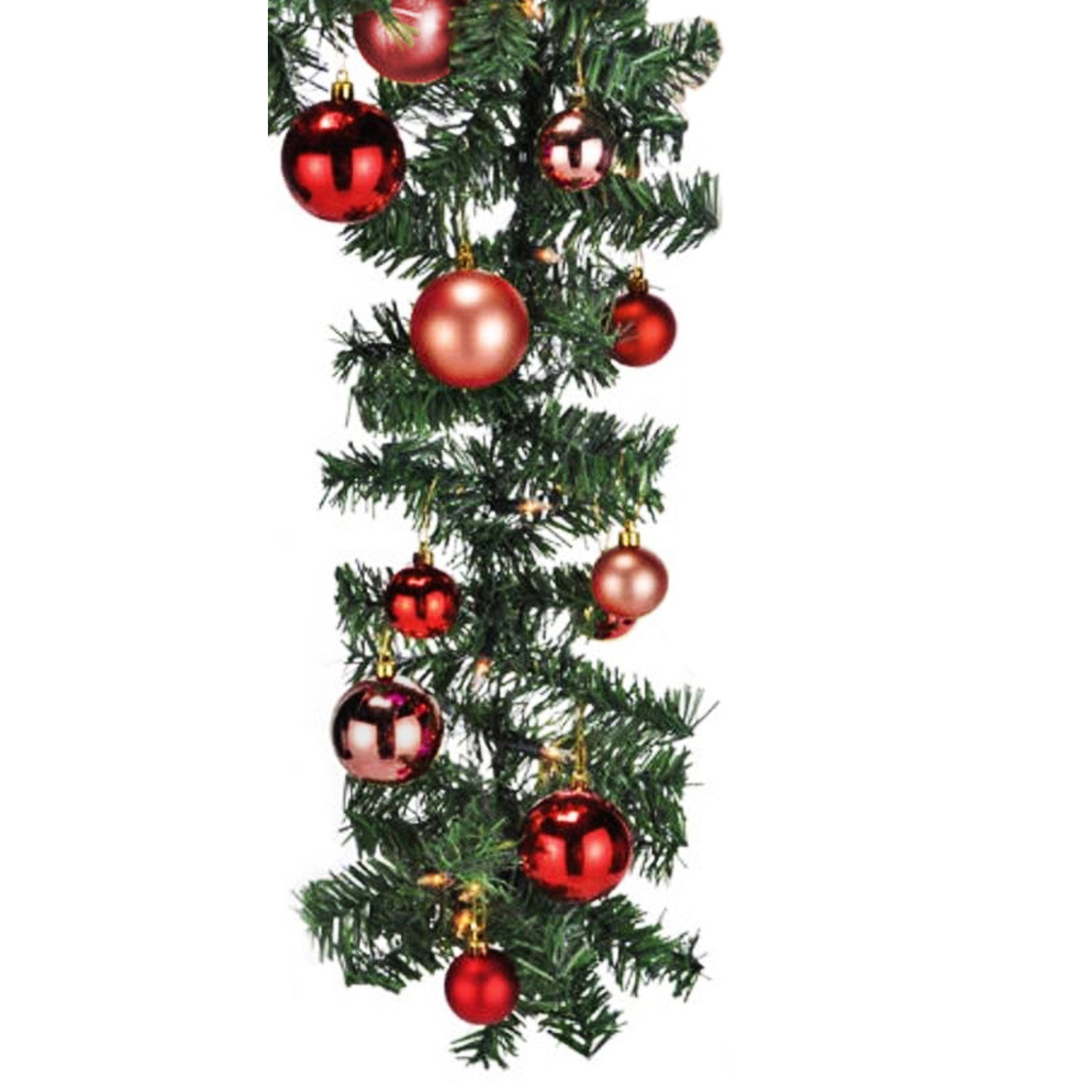 Mojawo Lichtervorhang XL LED Tannengirlande 540cm mit 70 LED inkl. 30 Stück günstig online kaufen