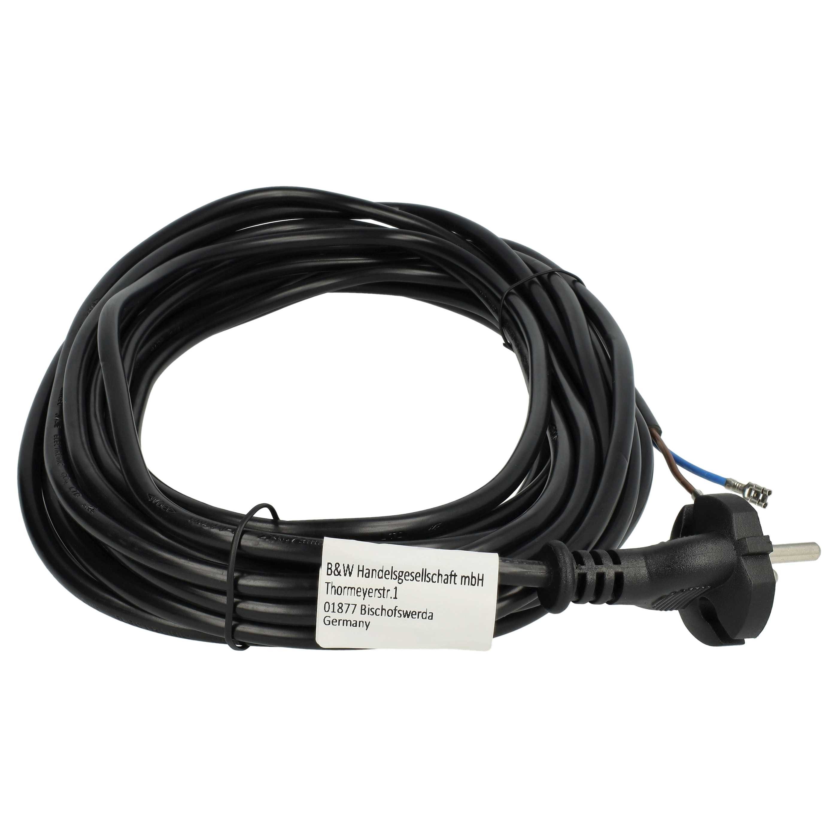 vhbw Stromkabel passend für Sebo XP3, XP30 Staubsauger Stromkabel