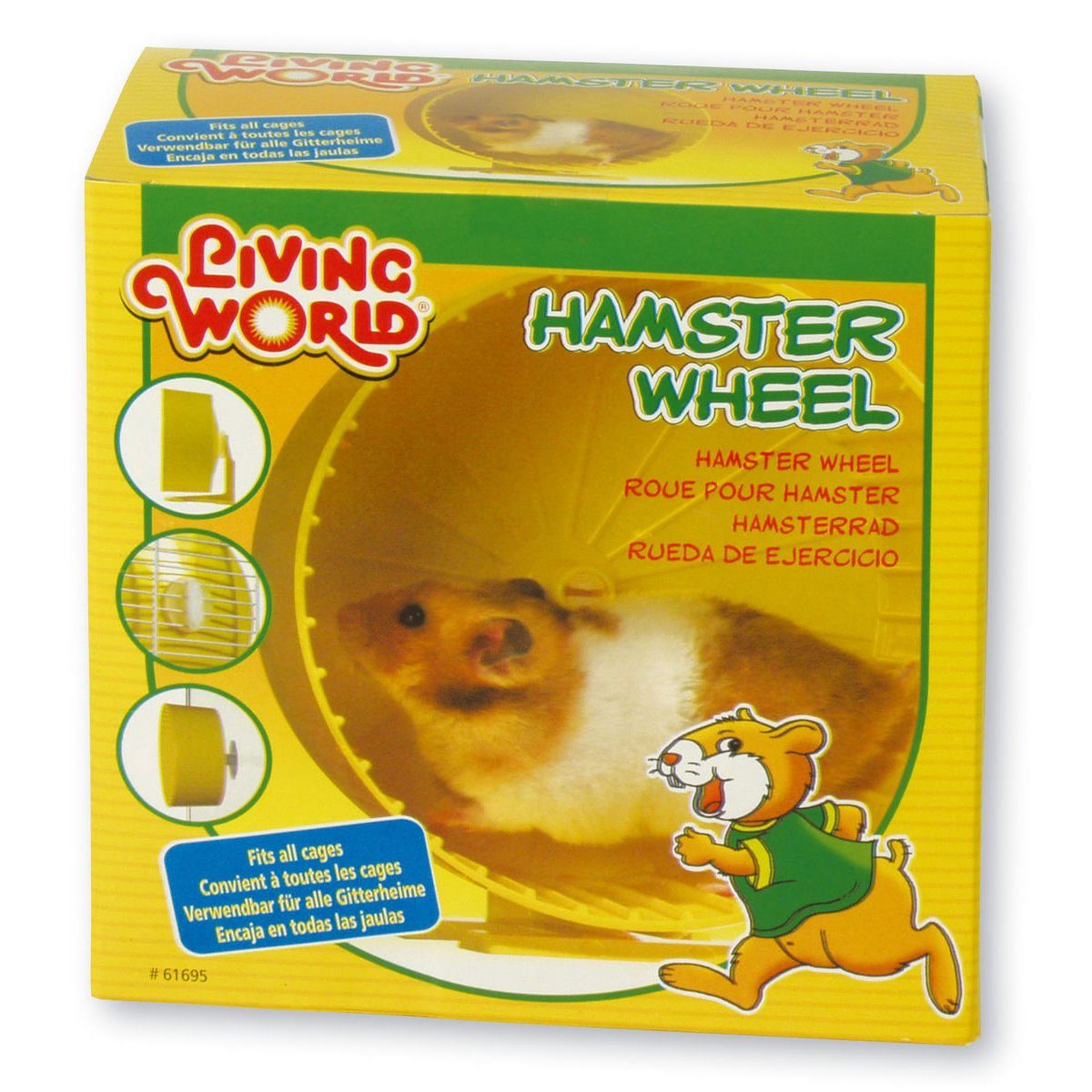 Living World Green Tierlaufrad Kunststoff-Hamsterrad günstig online kaufen