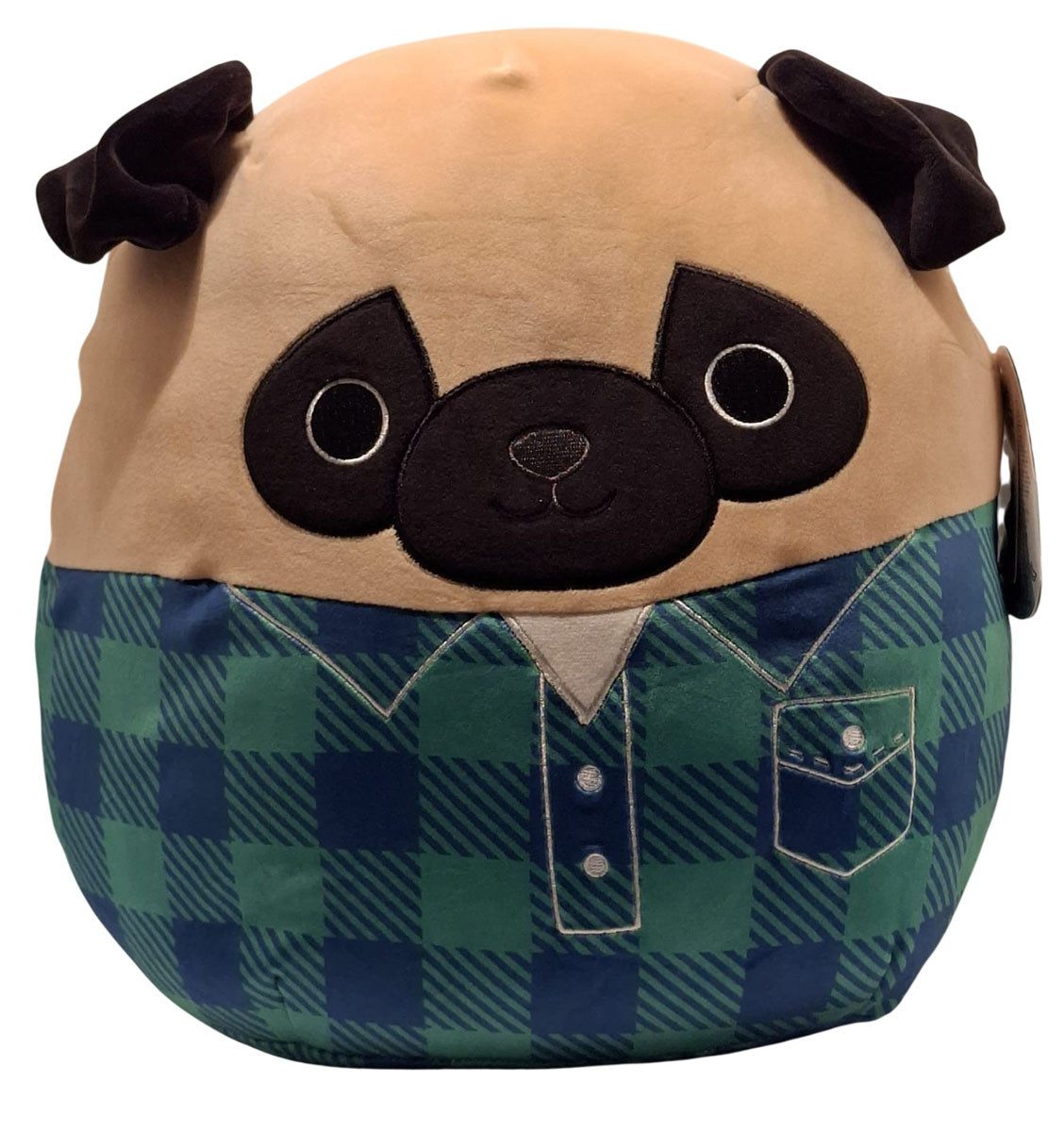 Squishmallows Plüschfigur Squishmallows Prince der Mops 30 cm Plüschfigur Kuscheltier Hund