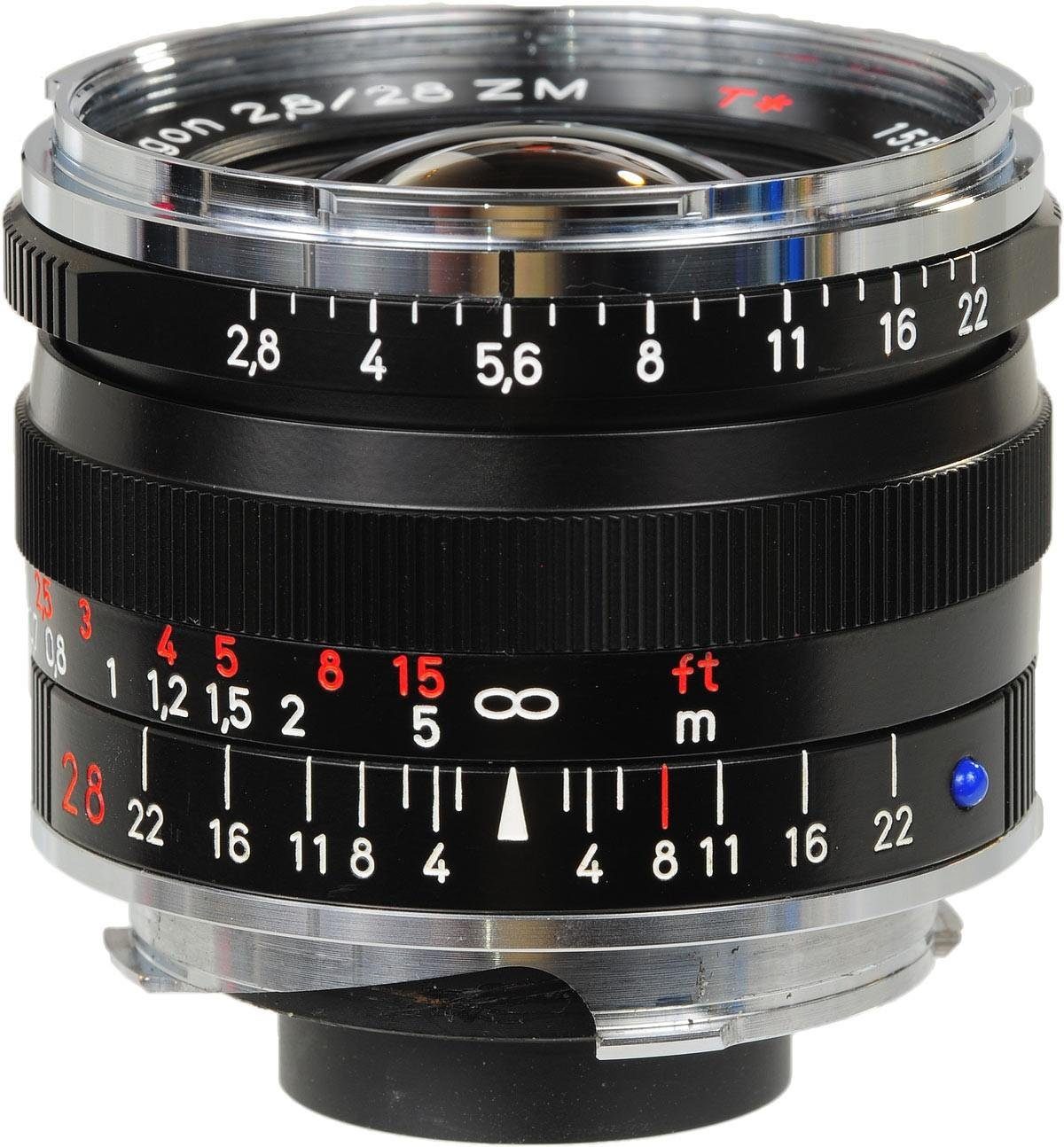 M-Mount 28mm Objektiv schwarz Leica ZEISS Biogon f2,8
