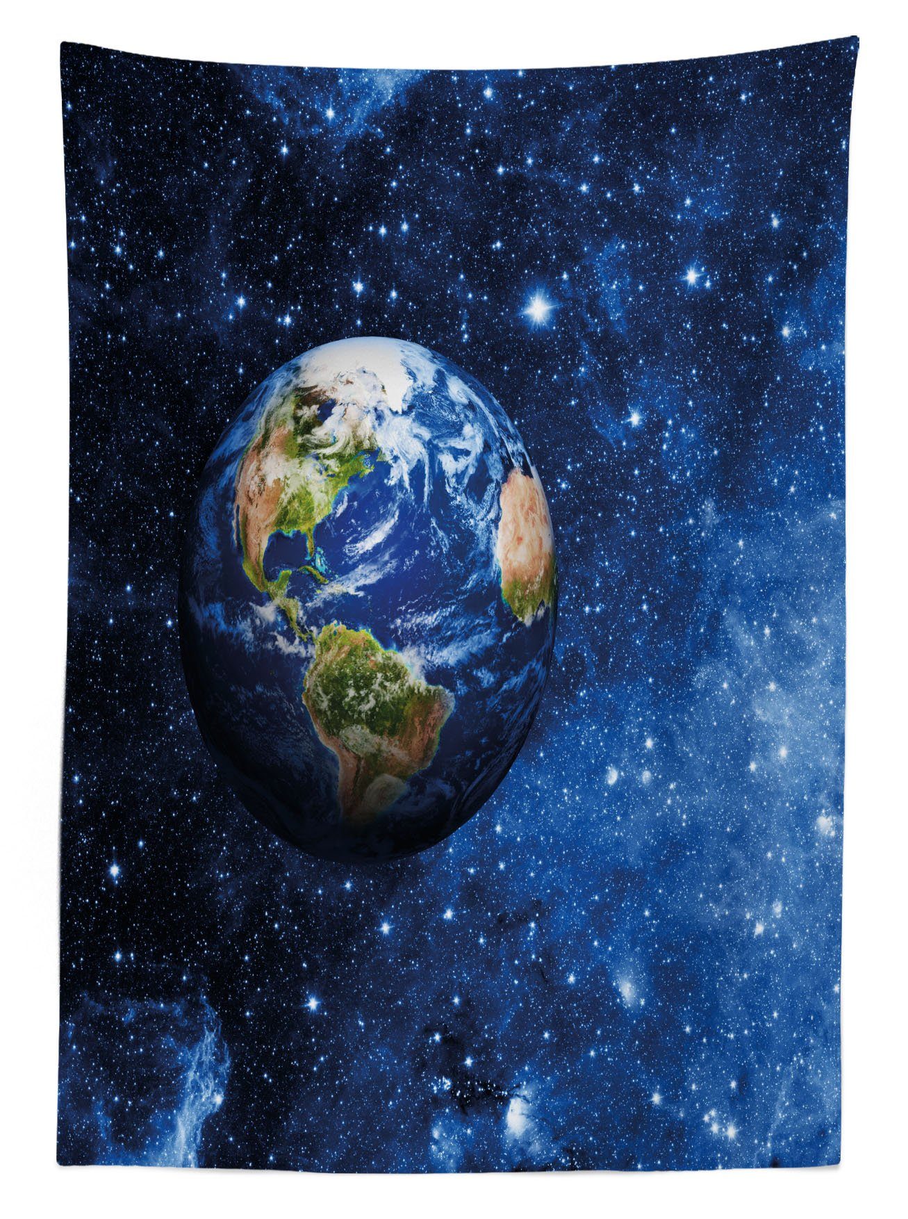Waschbar Außen Abakuhaus Planet Tischdecke geeignet Erde Farbfest Platz Bereich Für Farben, Klare den Sonnensystem