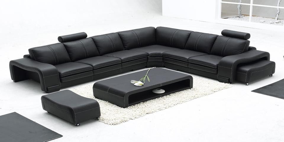 Xlmoebel Ecksofa Moderne Garnitur mit Ecksofa Hocker und Couchtisch - Komplettes, Hergestellt in Europa
