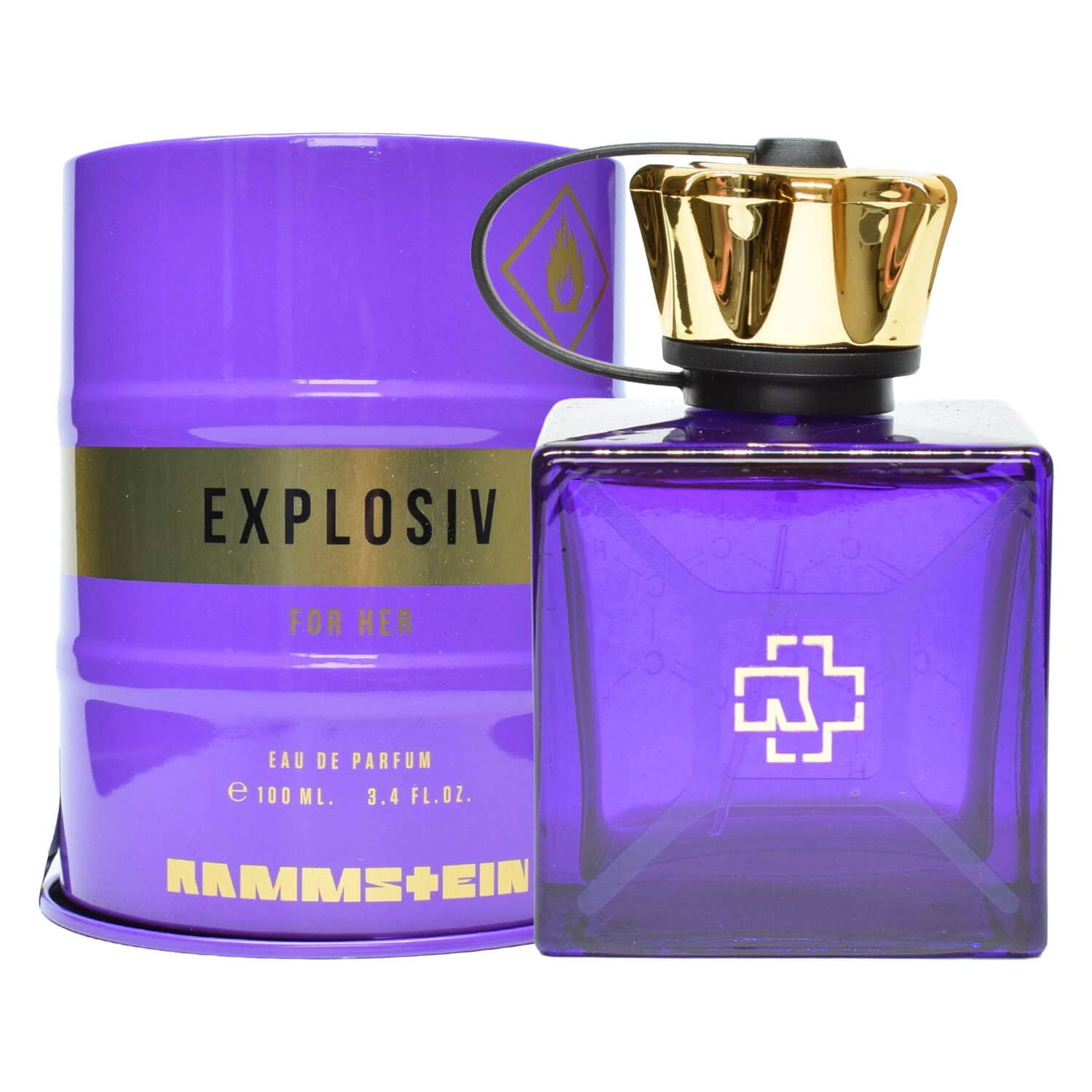 Rammstein Eau de Parfum Explosiv, Damenduft - Menge: 100 ml