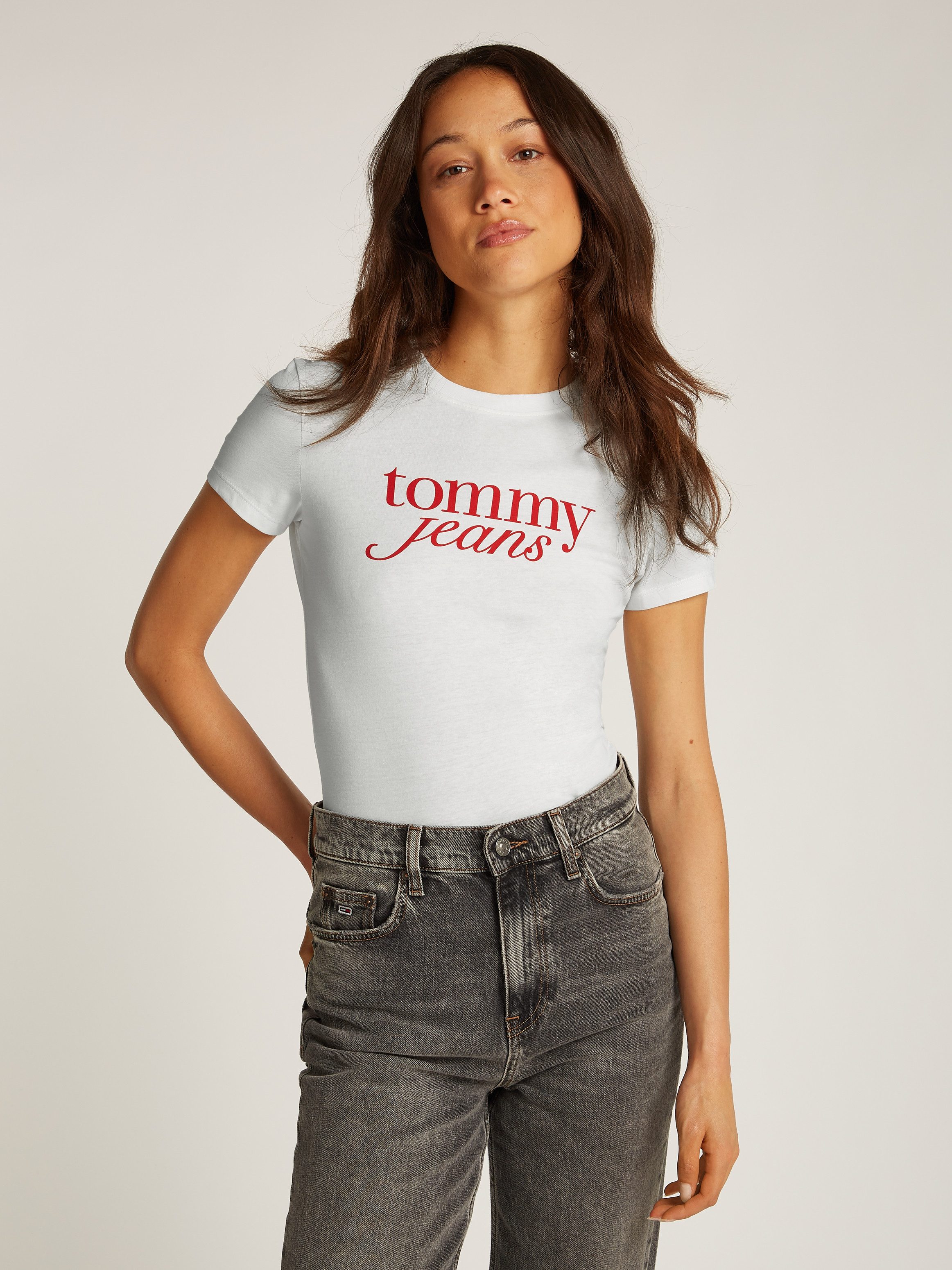 Tommy Jeans Curve Rundhalsshirt Shirt TJW günstig online kaufen