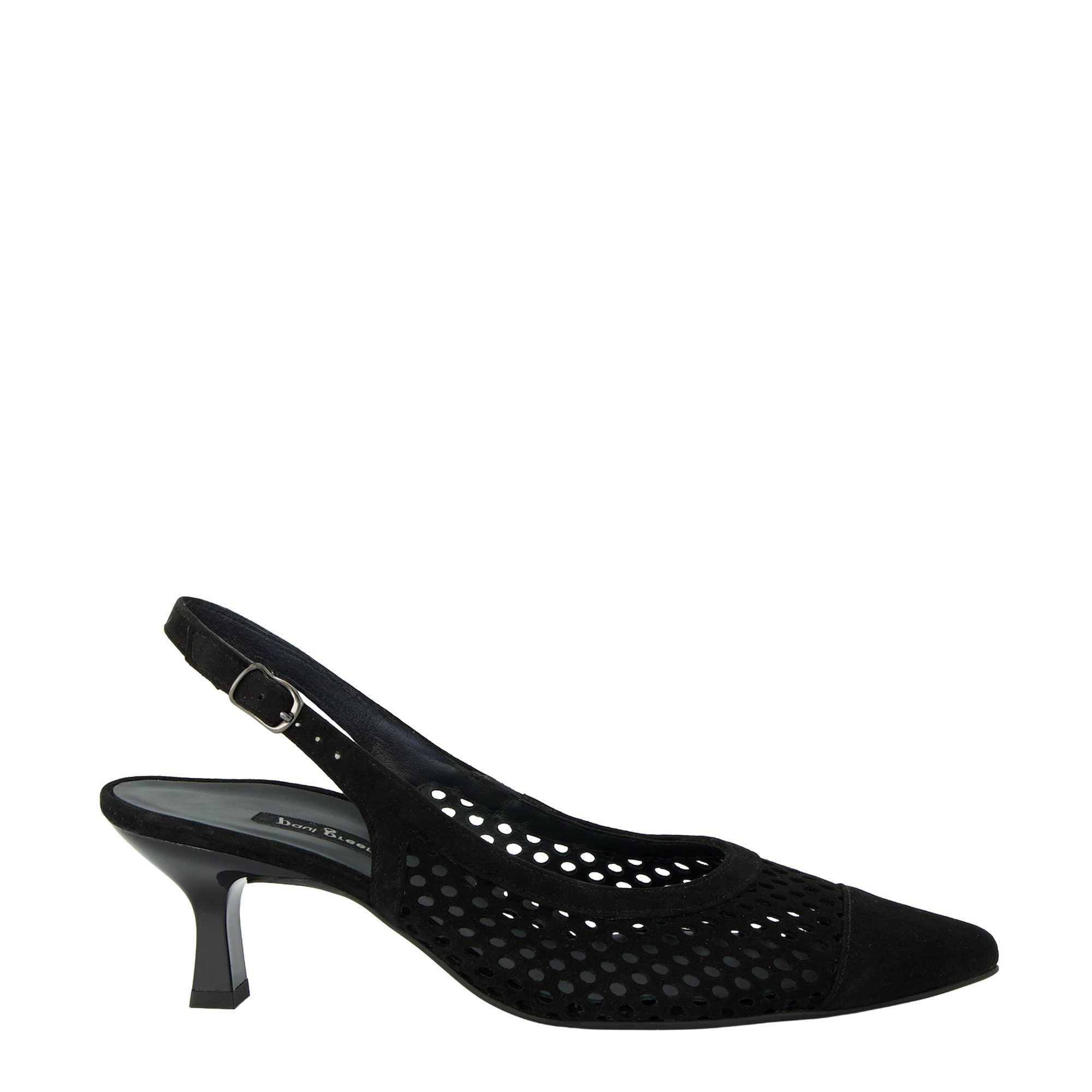 Paul Green Paul Green 6222-029, Peeptoes & Slingpumps, Schwarz, Damen Peeptoepumps