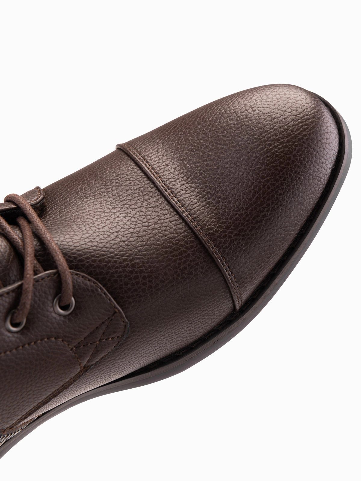 OMBRE Herren Schnürstiefel aus Ökoleder Schnürstiefel – Bild 5 von 5
