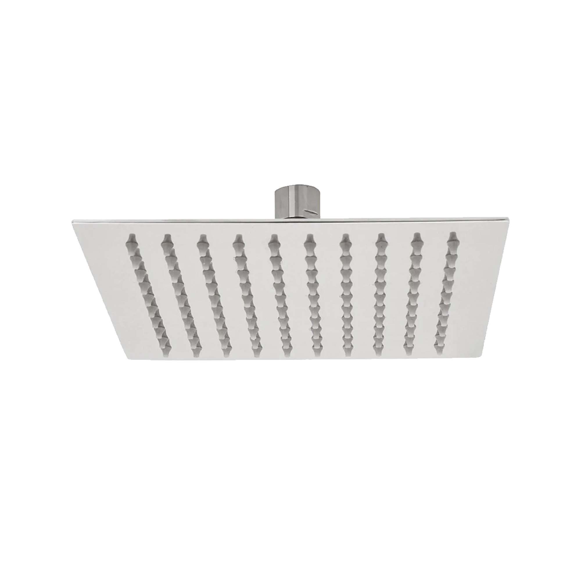 tecuro Brausearm Antikalk Kopfbrause Regenbrause eckig 200 bis 400 mm, 250 x 250 mm