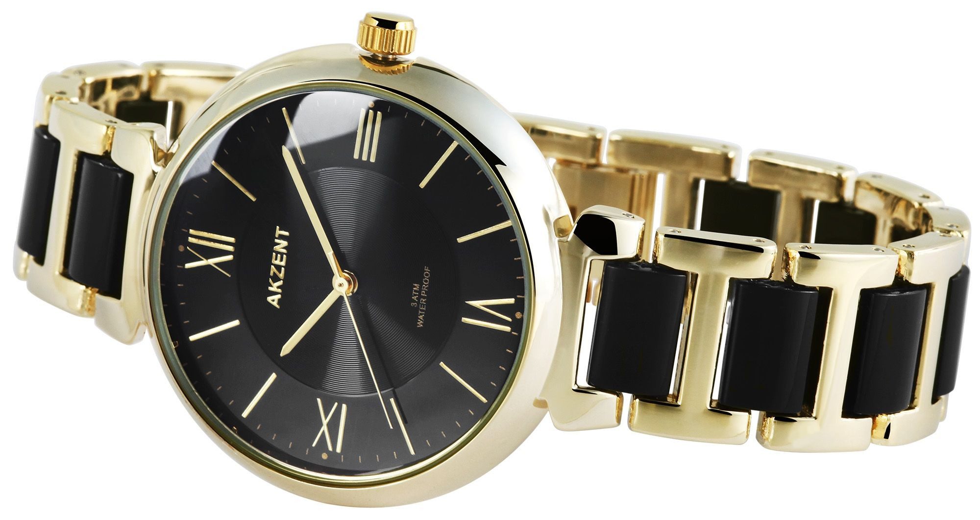 AKZENT Quarzuhr SS7801000016 Akzent Damenuhr mit Metallarmband günstig online kaufen