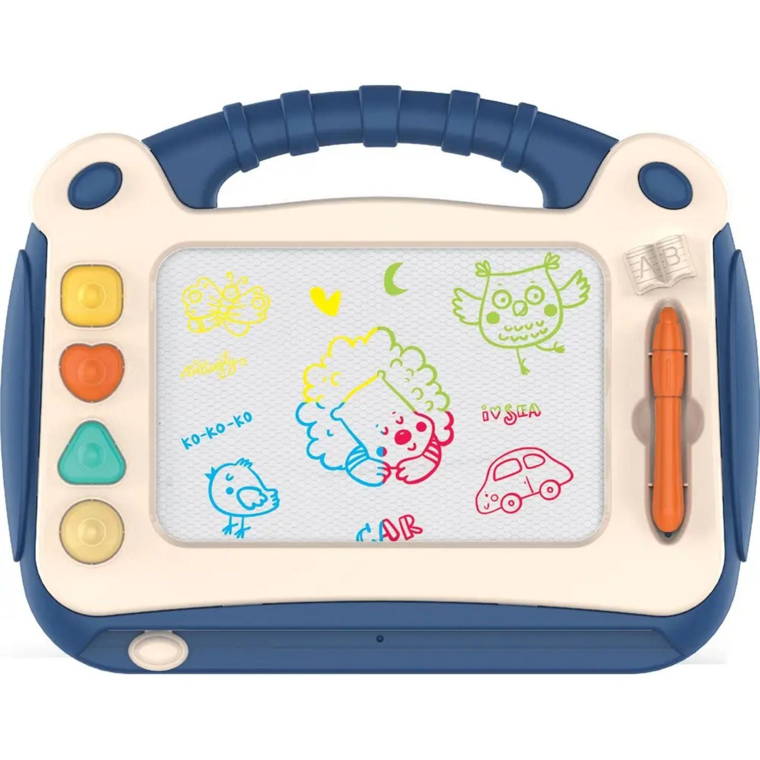 Vedes Spiel Creathek Magnetmaltafel mit Stempel