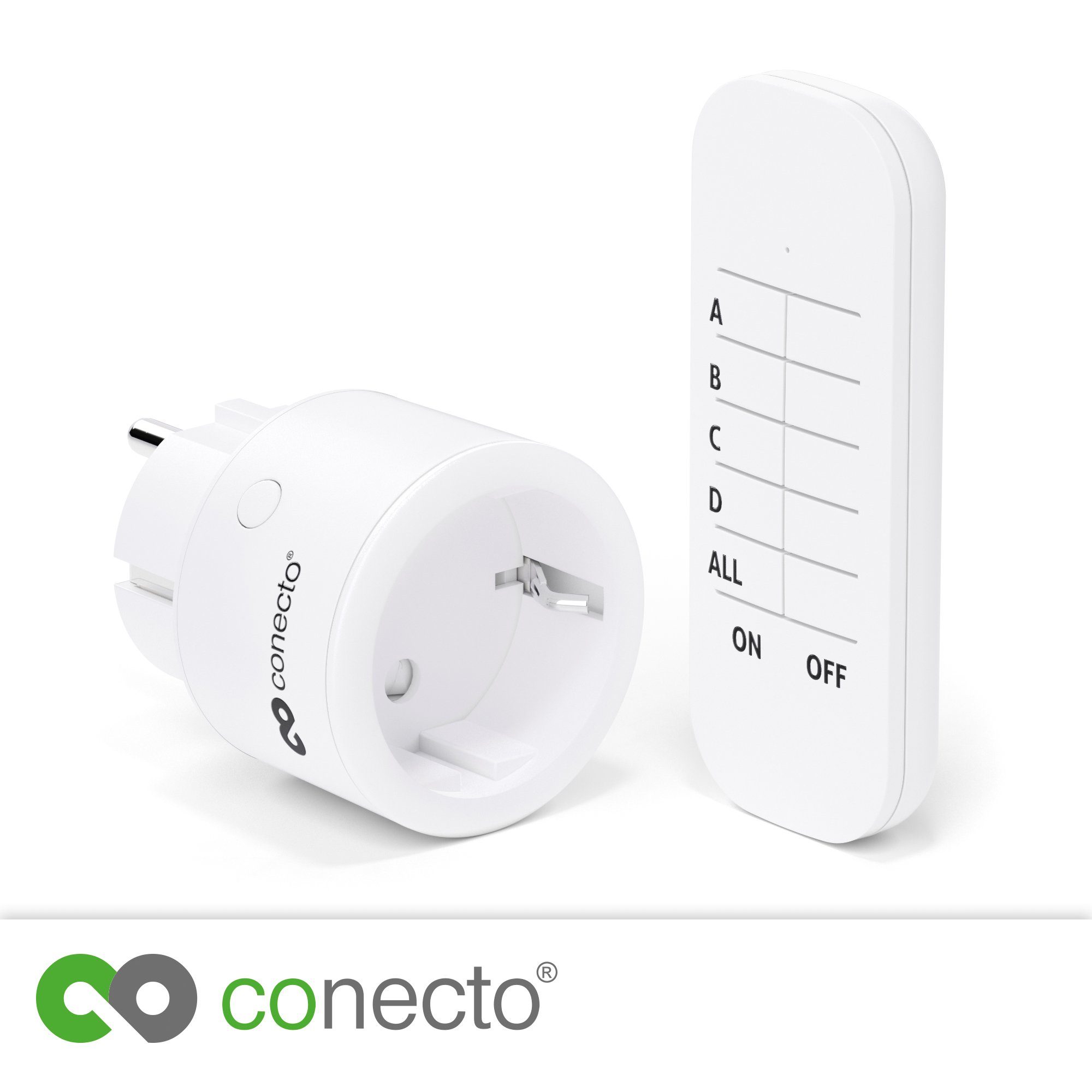 Funksteckdose conecto Funk-Steckdosen Set 2300 Watt