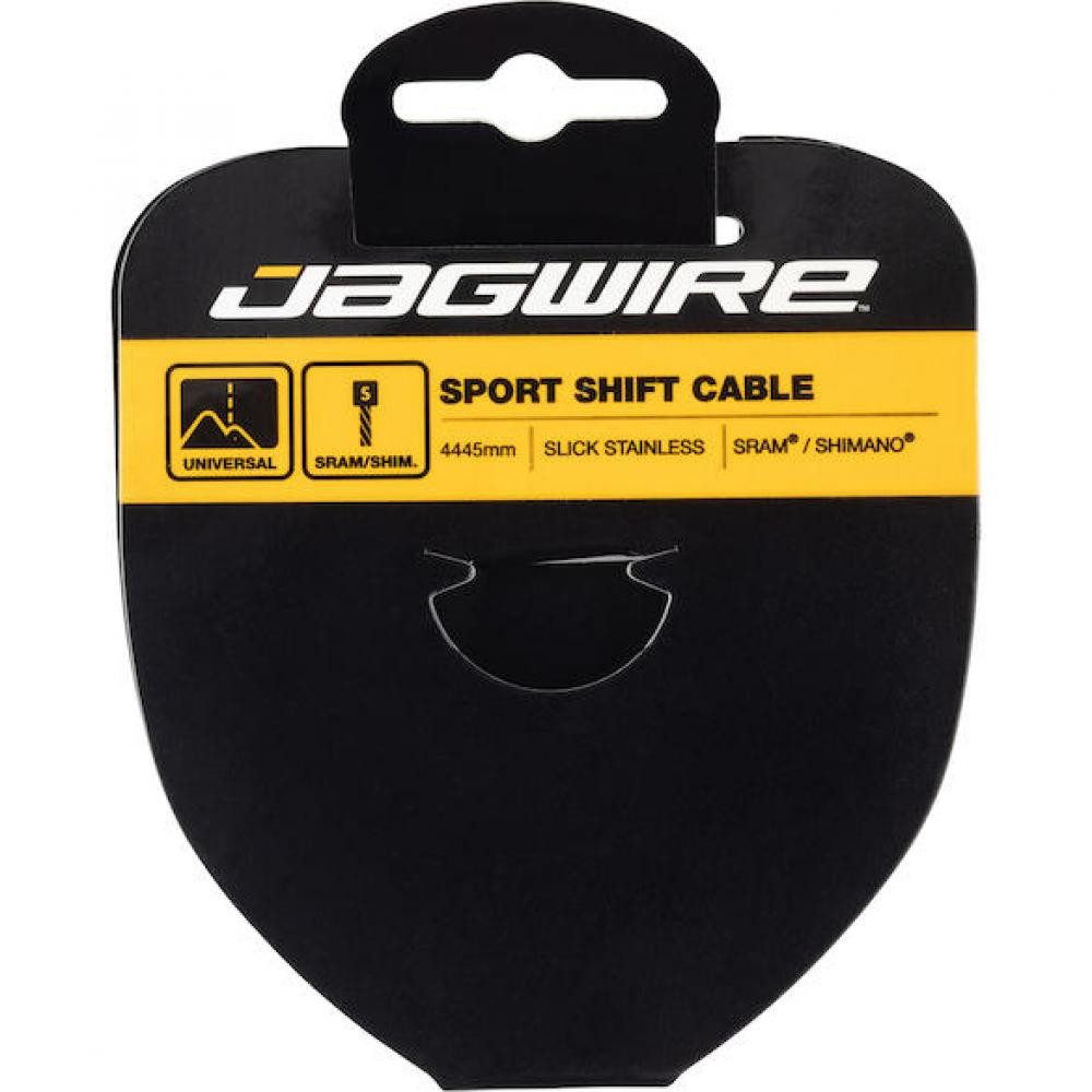 Jagwire Bremszug Jagwire Schaltzug Sport Edelstahl geschliffen 1,1 x 4445 mm Silber - p